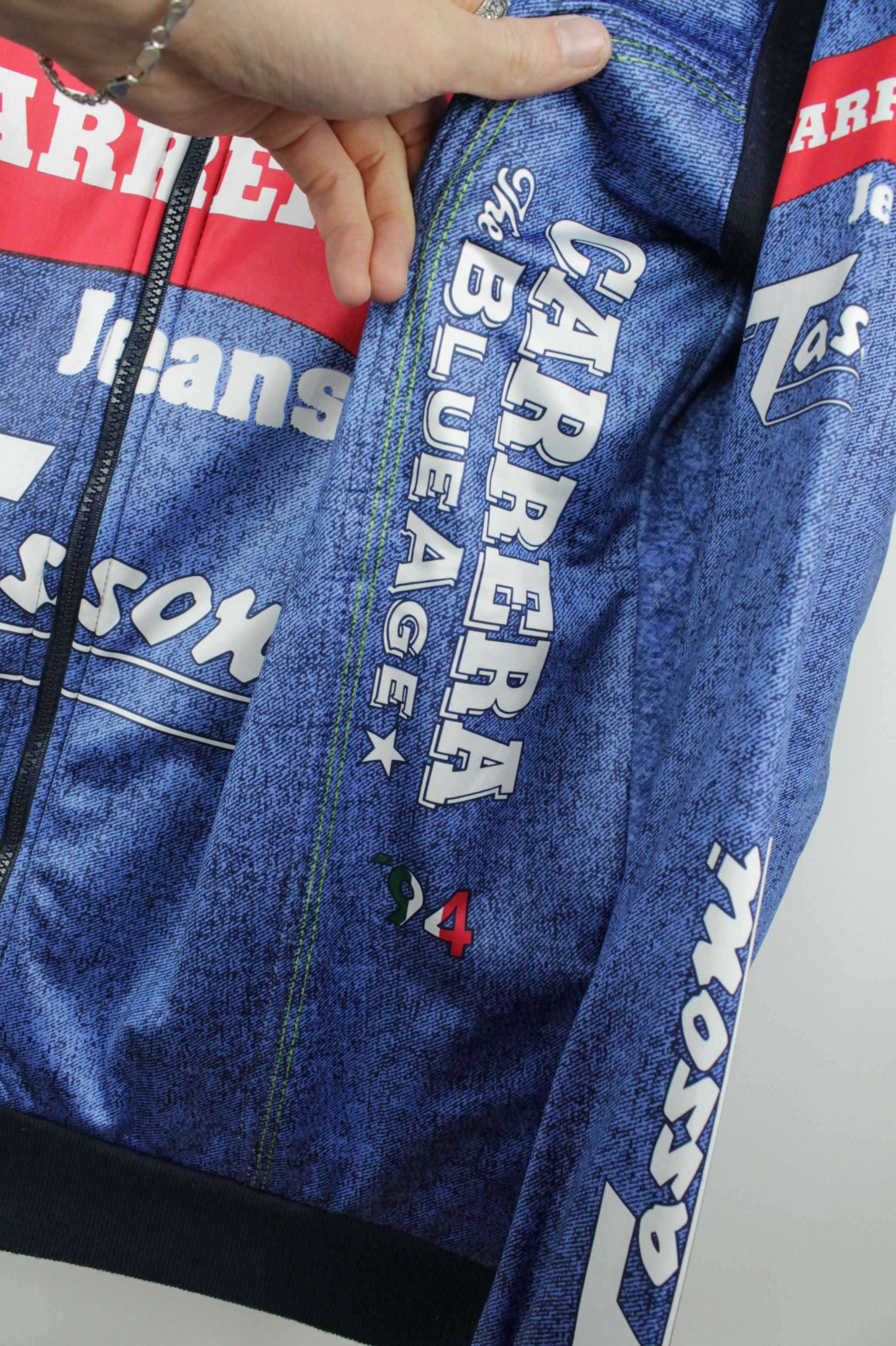 Carrera Vintage Carrera Jeans Cycling Warm Tonello Nalini Jacket Size US L / EU 52-54 / 3 - 6 Thumbnail