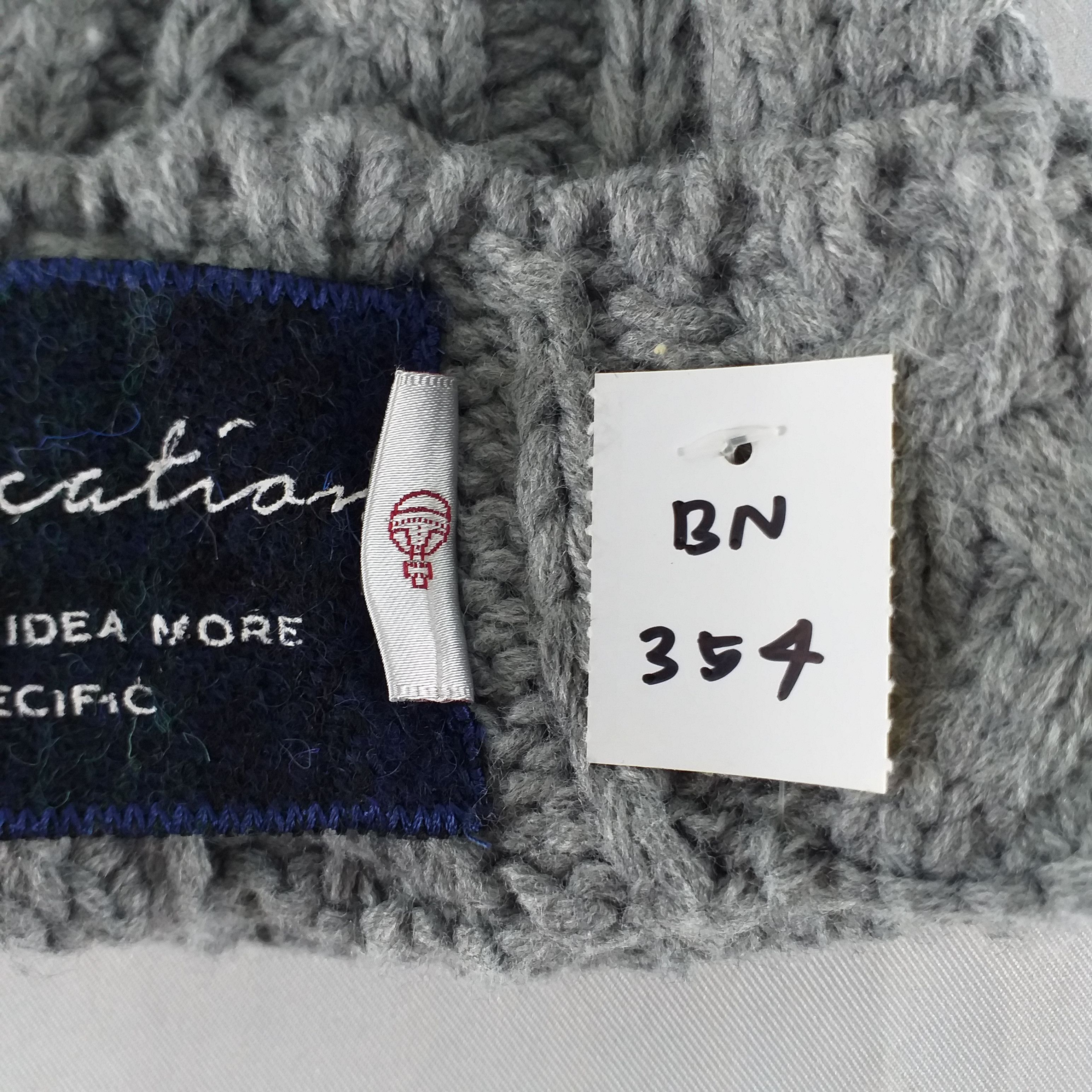 Harris Tweed Harris Tweed Plain Snow Cap Hat Beanie -BN354 Size ONE SIZE - 6 Thumbnail