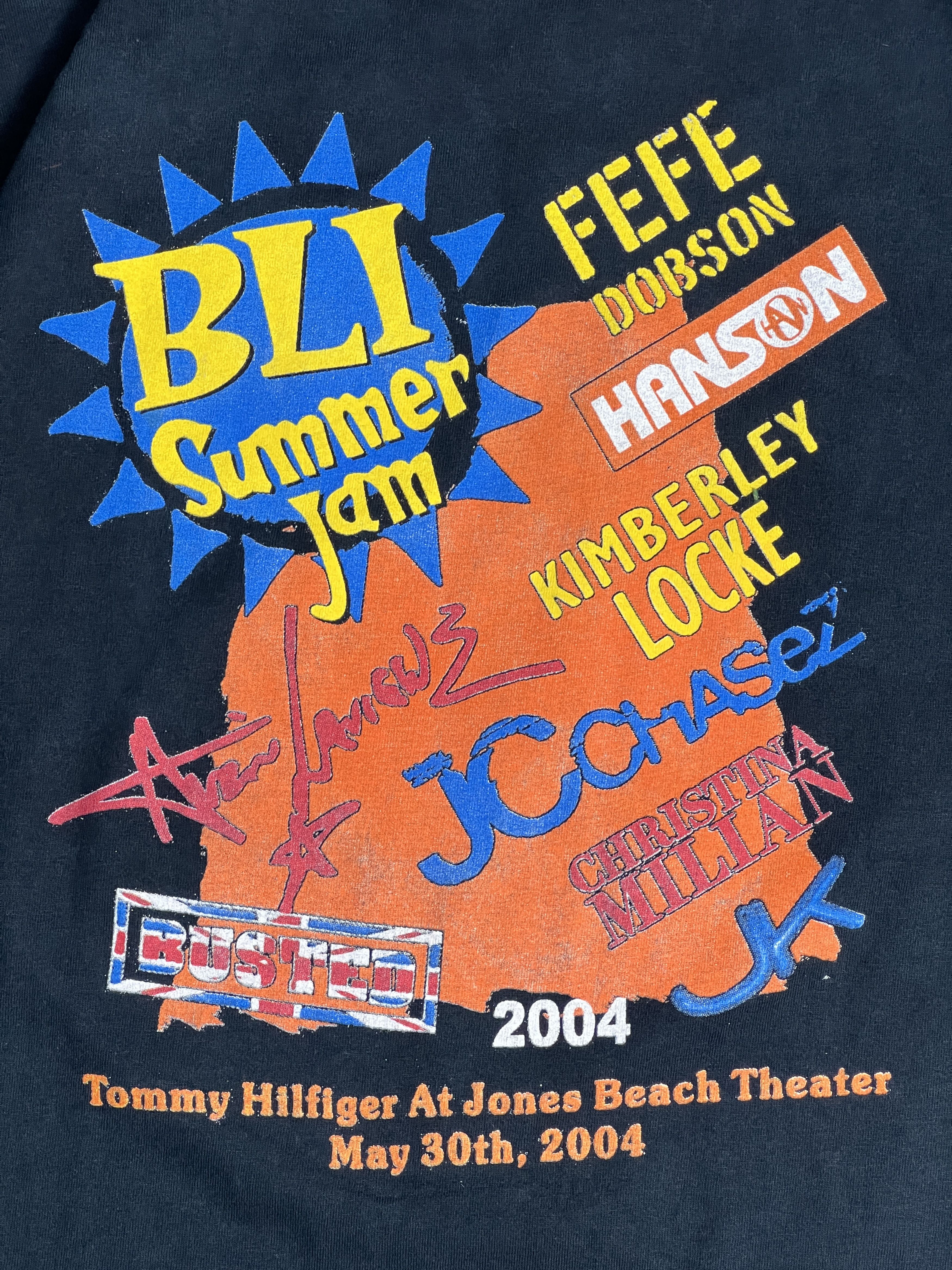 Band Tees Vintage BLI Summer Jam 2004 Music Festival Tee (XL) GTME331 Size US XL / EU 56 / 4 - 8 Thumbnail