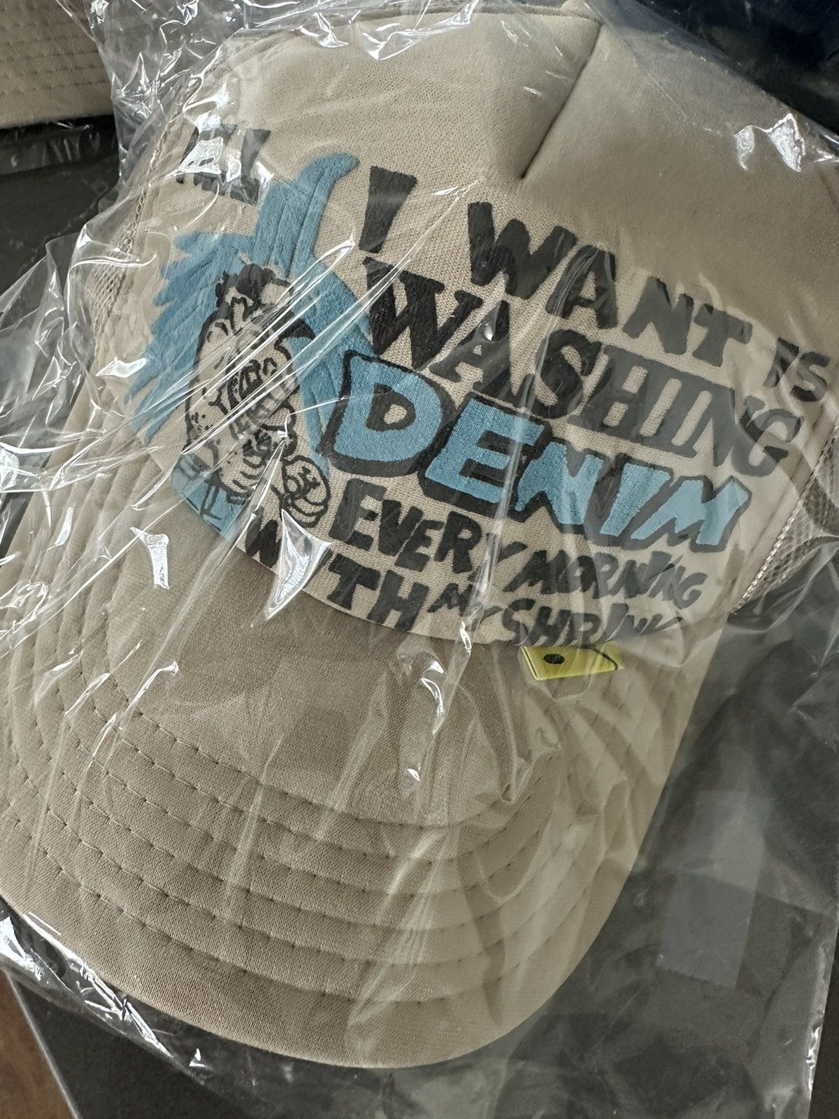 Kapital Kapital Laundry Shrink Trucker Hat Size ONE SIZE - 12 Thumbnail