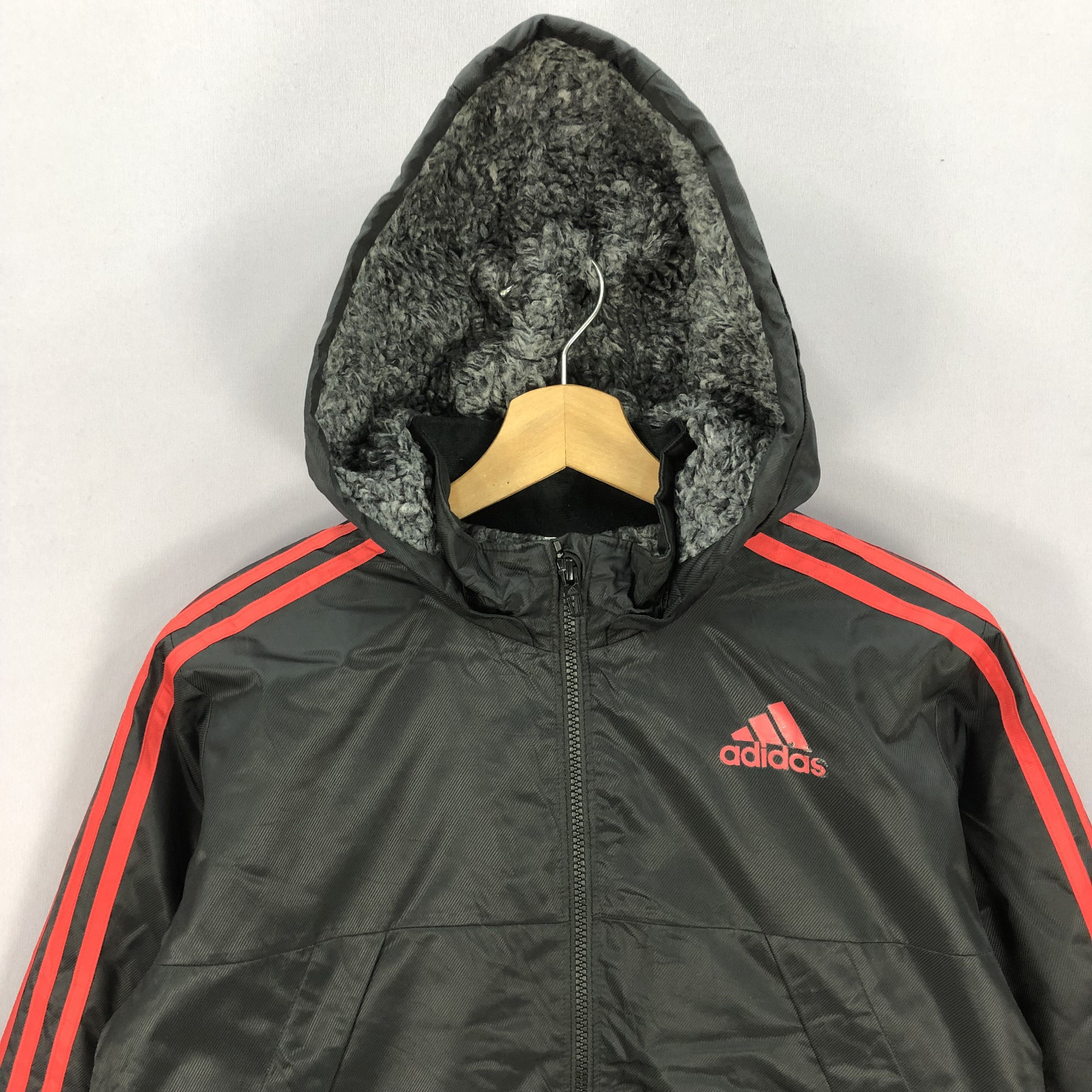 Adidas × Vintage Vintage Adidas Hoodie Windbreaker Coach Long Jacket Size US M / EU 48-50 / 2 - 7 Thumbnail