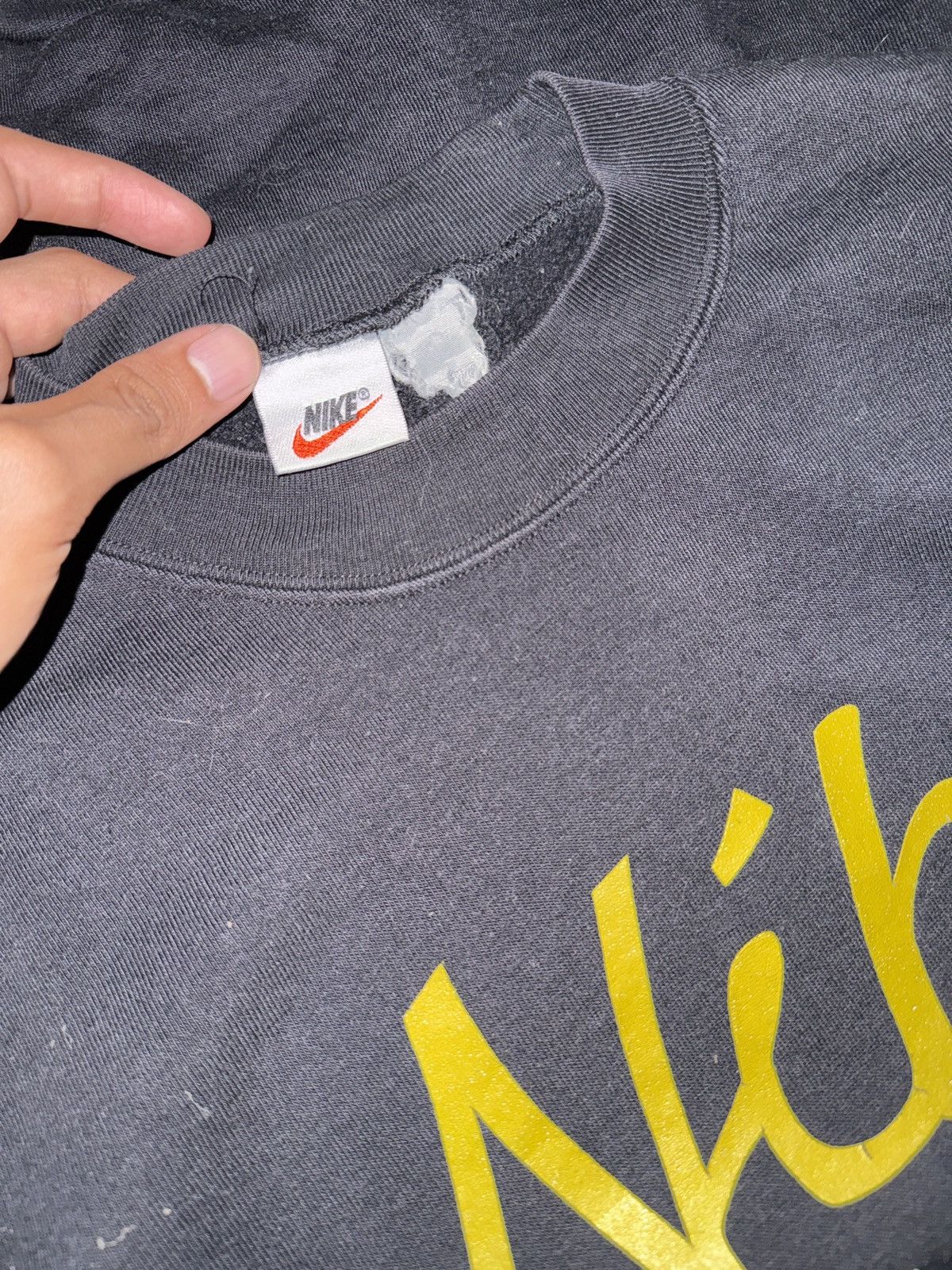 Nike Vintage 90s Nike Center USA Sweatshirt Size US M / EU 48-50 / 2 - 4 Thumbnail