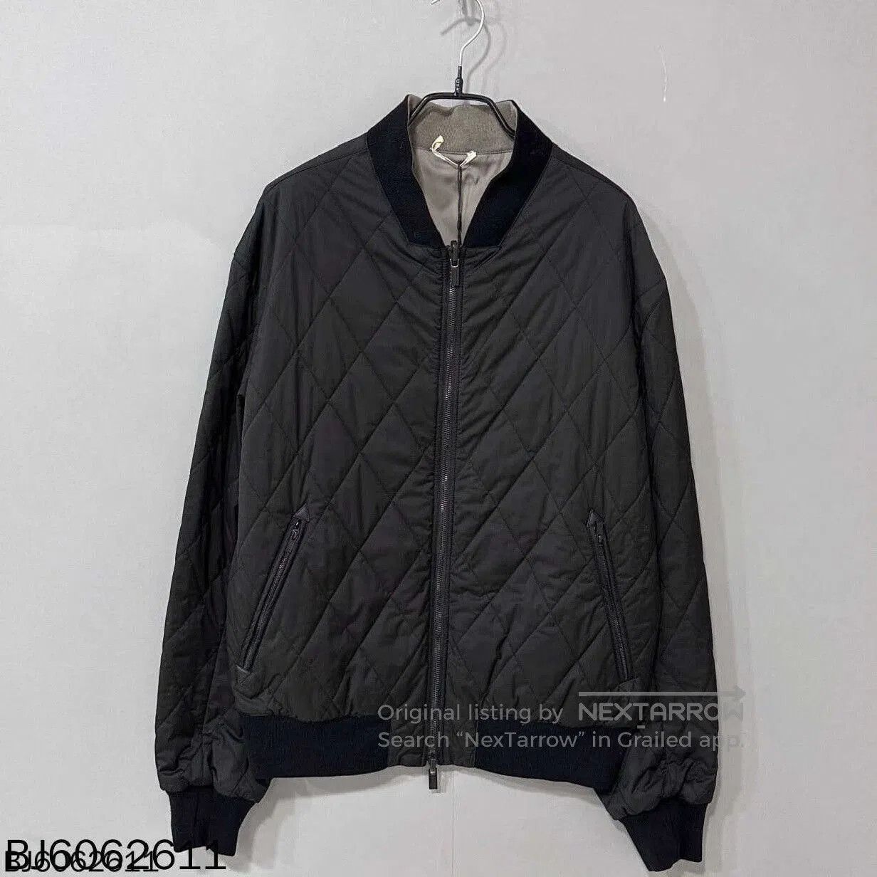 Hermes reversible nylon zippered cotton jacket. Size US L / EU 52-54 / 3 - 5 Thumbnail