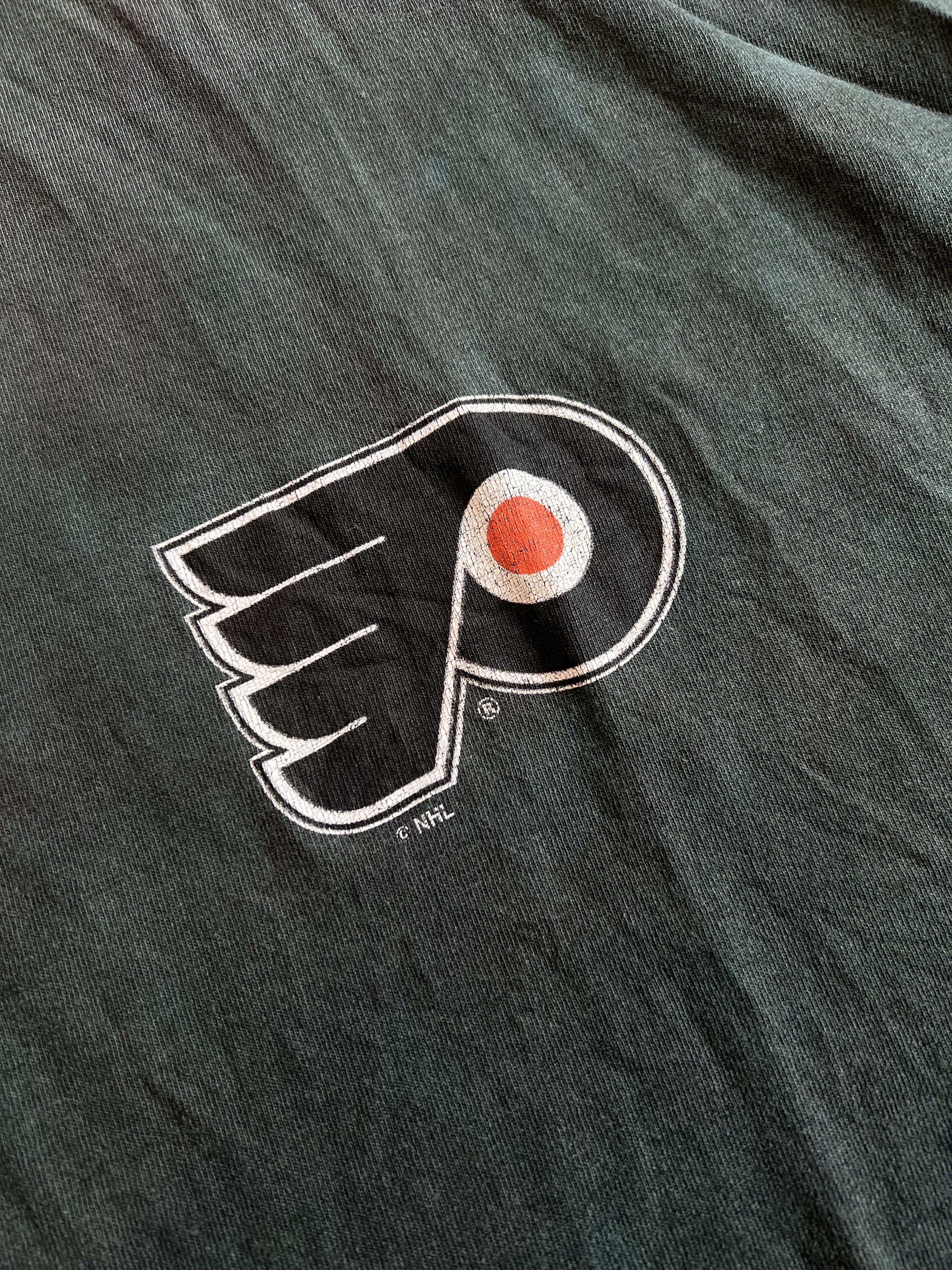 NHL Vintage 90s Liquid Blue NHL Philadelphia Flyers Tie Dye Tee Size US XXL / EU 58 / 5 - 9 Thumbnail