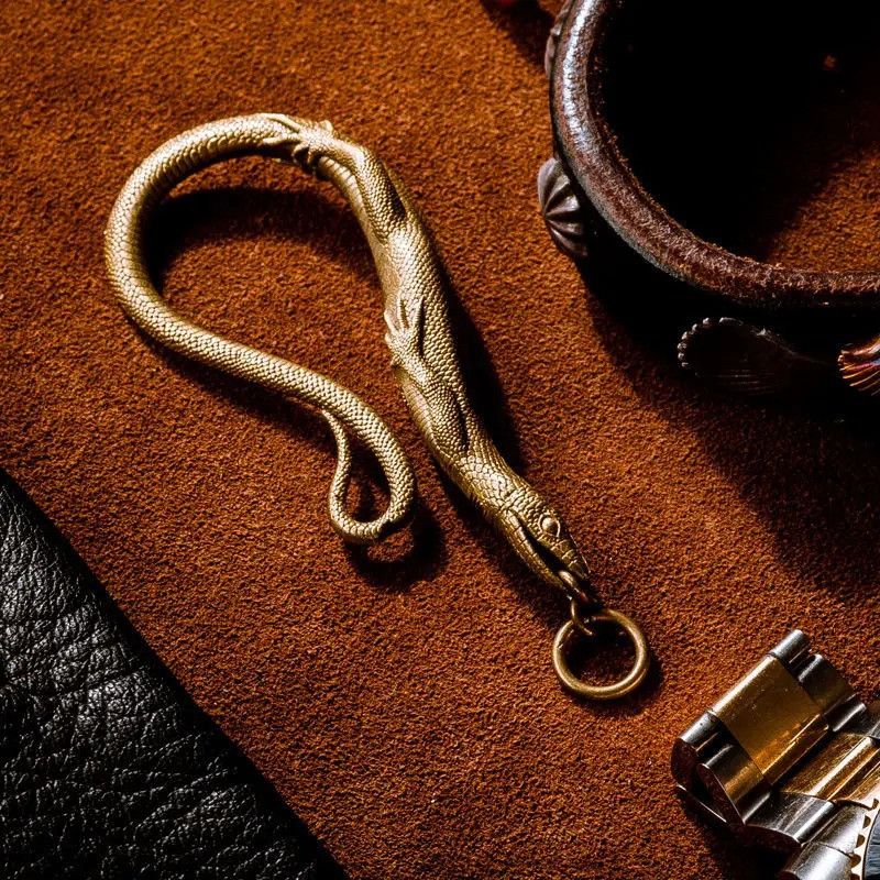 Japanese Brand × Vintage Vintage Brass Lizard Hook Key Chain Size ONE SIZE - 5 Thumbnail