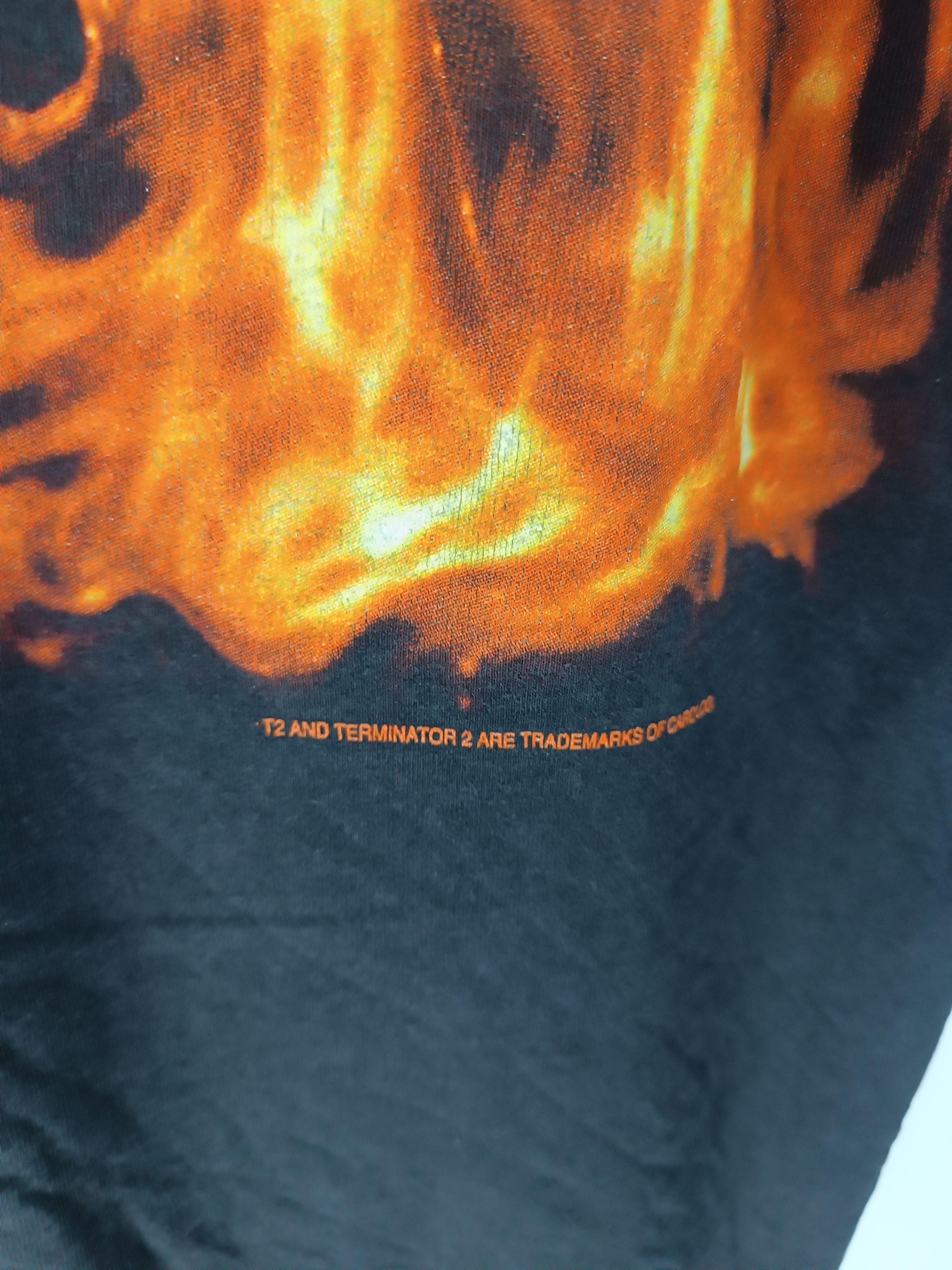 Vintage VINTAGE 90'S TERMINATOR 2 BATTLE ACROSS TIME FADED VERY RARE Size US M / EU 48-50 / 2 - 12 Thumbnail