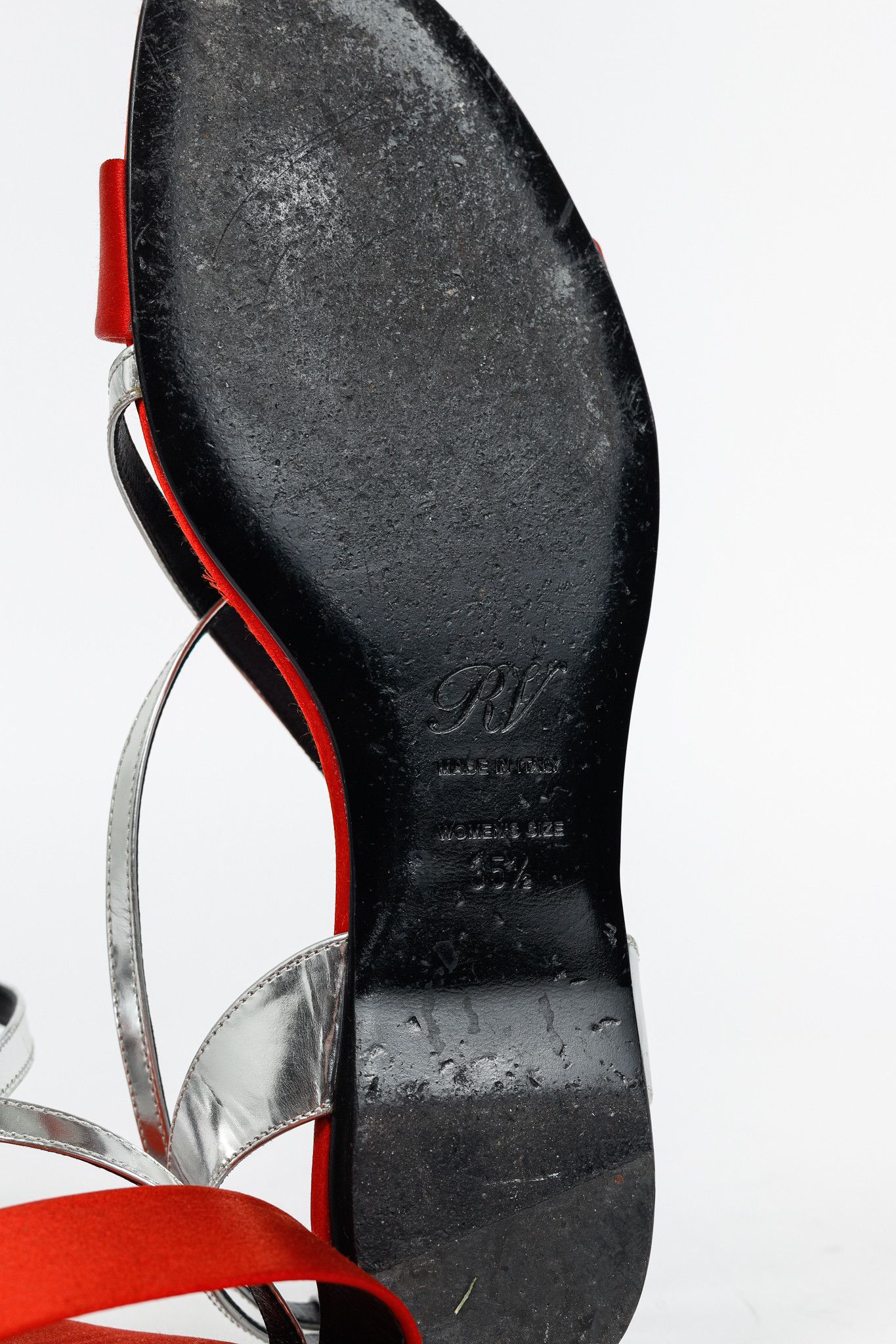 Roger Vivier Roger Vivier SS/14 Satin & Patent-Leather Flat Sandals Size US 5 / IT 35 - 5 Thumbnail