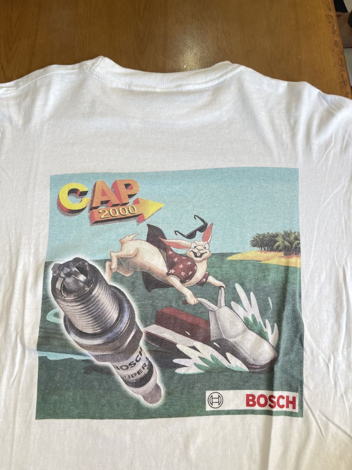 Vintage Vintage BOSCH T shirt XL Size US XL / EU 56 / 4 - 3 Thumbnail