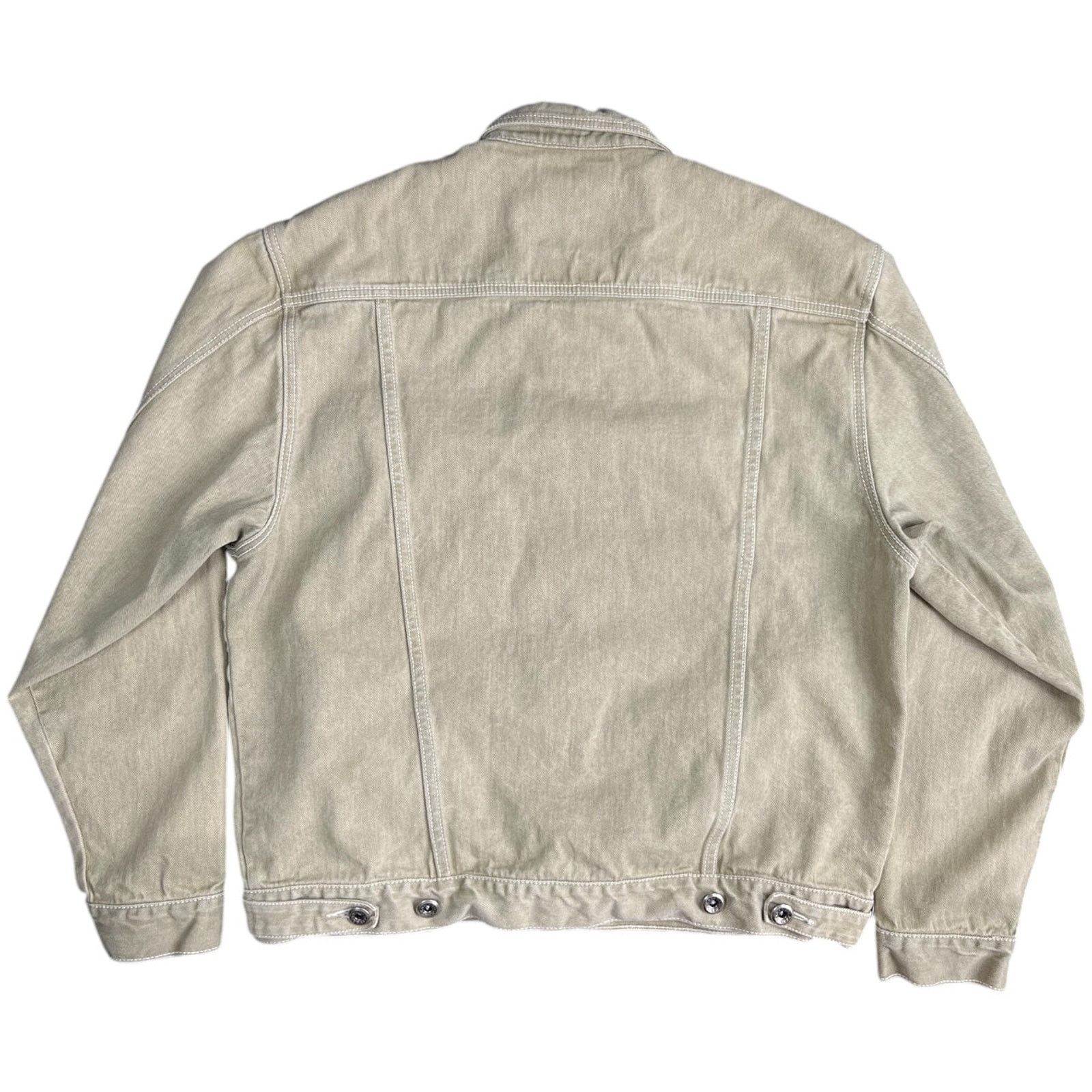 Karl Kani Vintage Y2K Karl Kani Sage Denim Jacket Embroidered Large Size US L / EU 52-54 / 3 - 2 Thumbnail