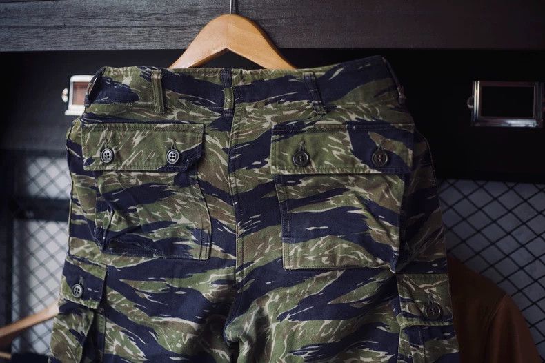 Freewheelers Freewheelers Rare tiger pattern camouflage pants Size US 30 / EU 46 - 2 Thumbnail