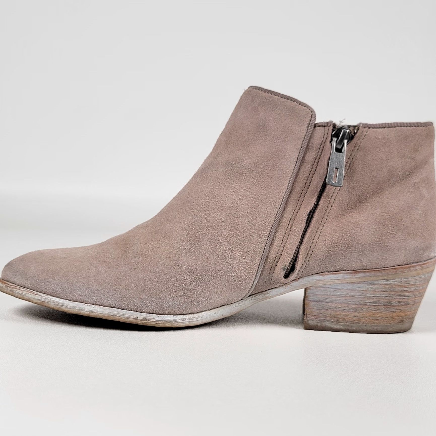 Sam Edelman Sam Edelman Petty 2 Ankle Bootie Women’s Size 8M Putty Pink Suede Chelsea Bootie Size US 8 / IT 38 - 2 Thumbnail