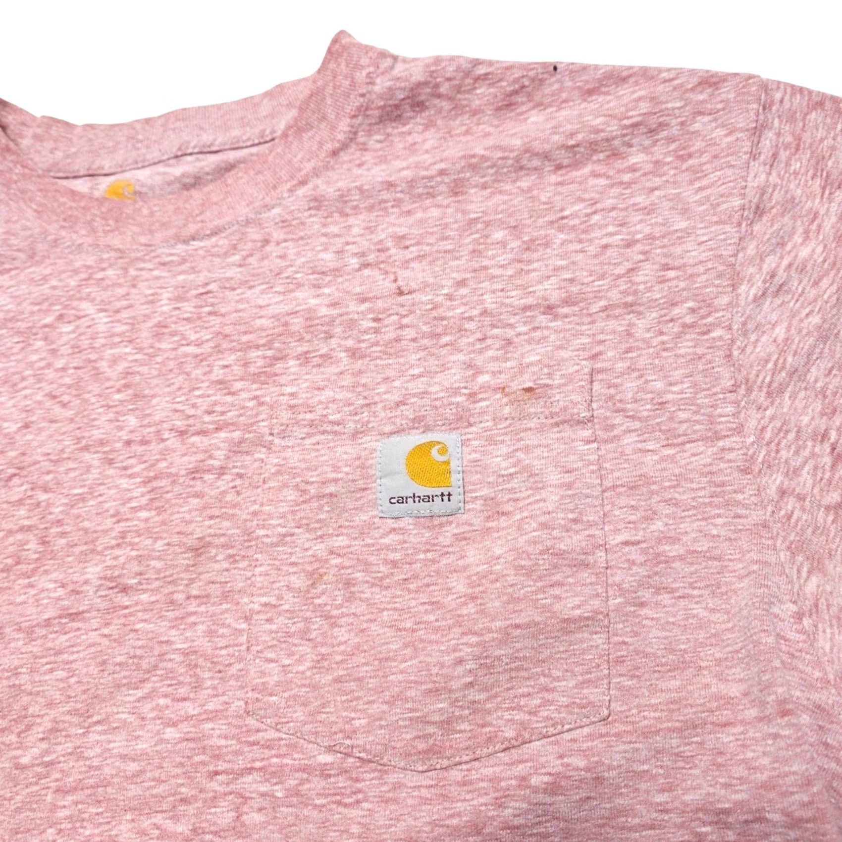 Carhartt Carhartt T-Shirt Short Sleeve Pocket Salmon Original Fit M Men's Distressed Salvageed (adjusted) Size US M / EU 48-50 / 2 - 3 Thumbnail