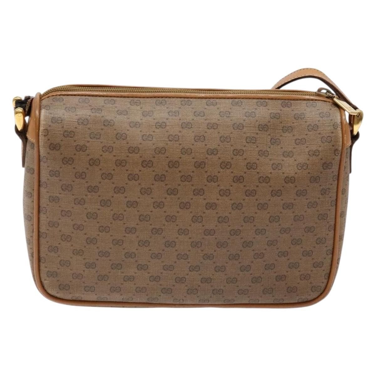 Gucci GUCCI Micro GG Supreme Shoulder Bag Pvc Beige Gold 001 14 Size ONE SIZE - 3 Thumbnail