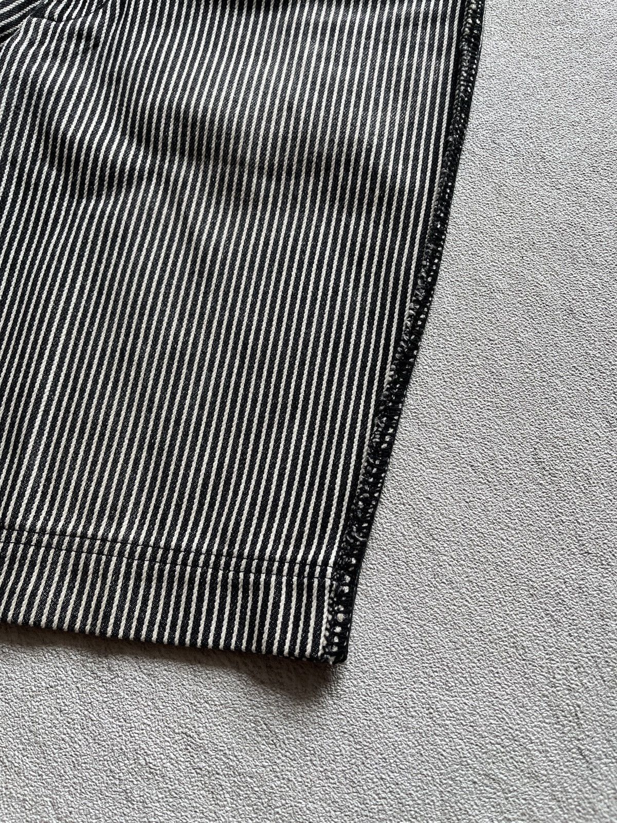 Comme des Garcons AD2003 COMME DES GARCONS Stripe Hickory Cut Short Pants Size US 28 / EU 44 - 3 Thumbnail