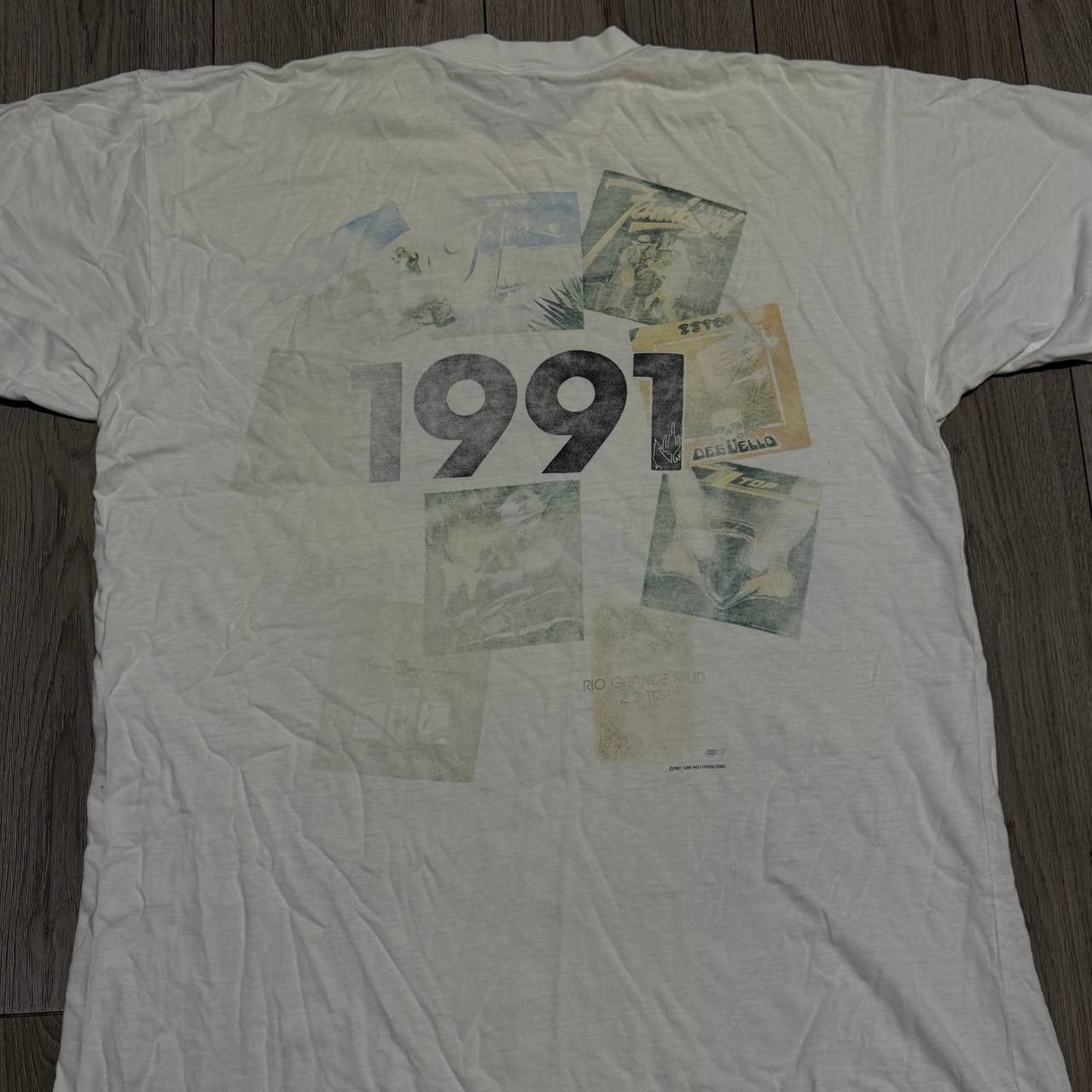 Other VTG 90s ZZ Top 1991 Recycled Concert Band Tour T-Shirt Size US XL / EU 56 / 4 - 7 Thumbnail