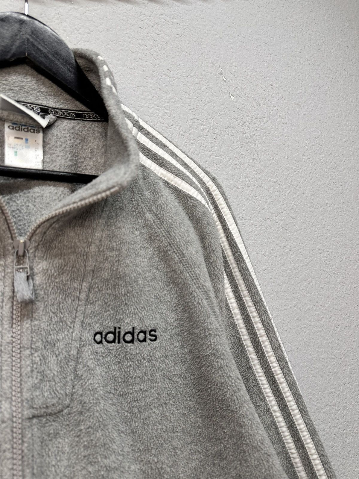 Adidas Vintage Adidas Fleece Full Zip Y2K Nike Jacket West Germany Size US XL / EU 56 / 4 - 4 Thumbnail