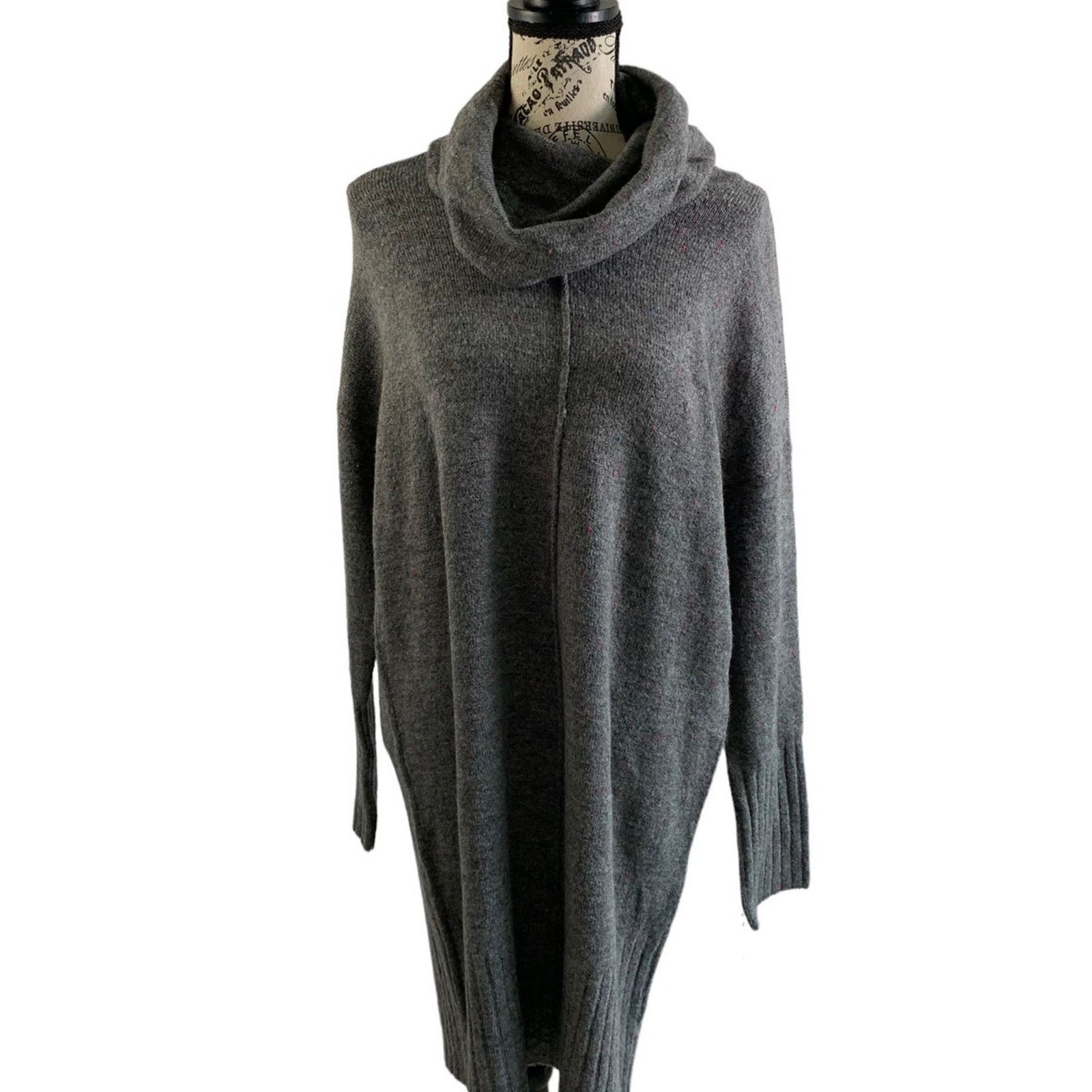 Liz Claiborne Liz Claiborne Cowl Neck Sweater Dress Women's Large NEW Size L / US 10 / IT 46 - 1 Thumbnail