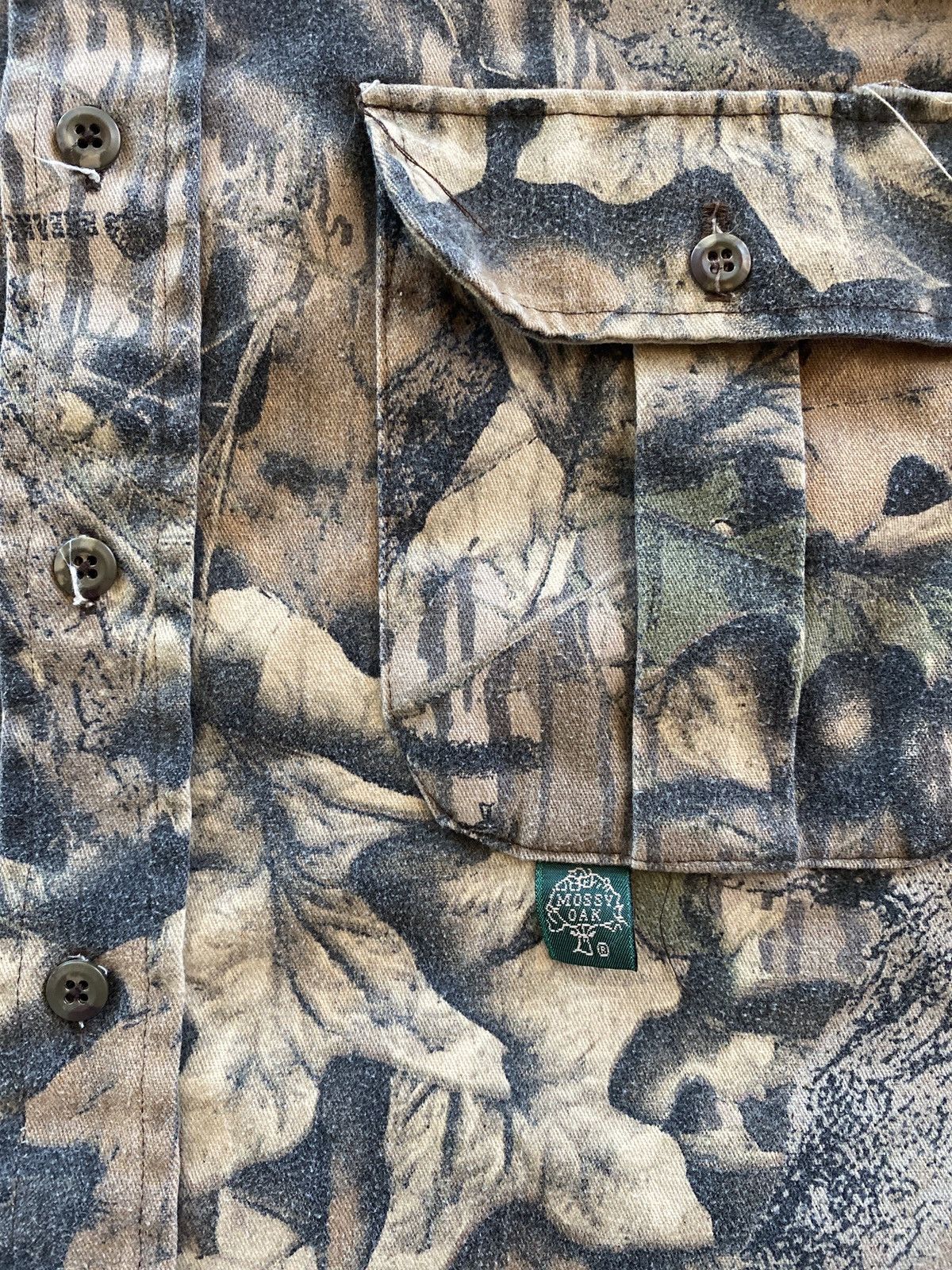 Vintage 80s Mossy Oak camo hunting shirt XXL Size US XXL / EU 58 / 5 - 4 Thumbnail
