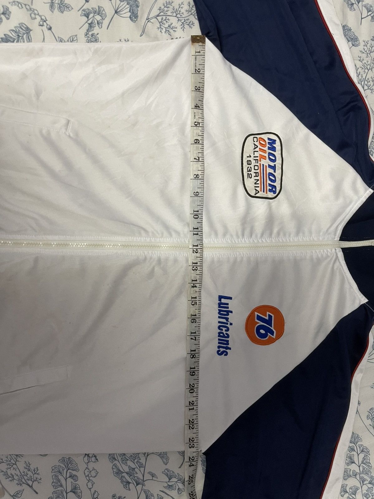 Other [VINTAGE] Union 76 Lubricants Short Sleeve Track Jacket Size US XL / EU 56 / 4 - 7 Thumbnail