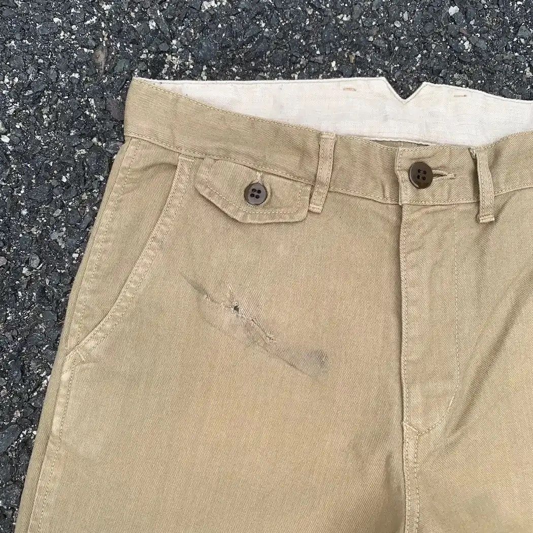 Japanese Brand JAPANESE VINTAGE FADED DISTRESSED TROUSERS PANTS SIZE S Size US 28 / EU 44 - 4 Thumbnail
