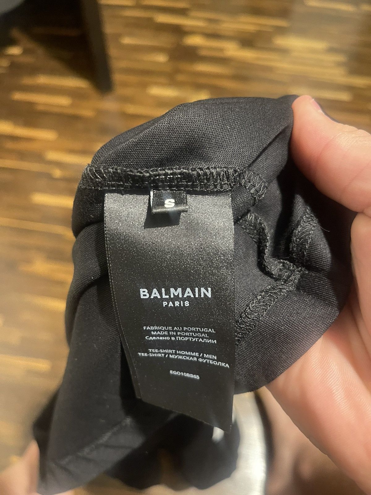 Balmain Balmain t shirt Size US S / EU 44-46 / 1 - 4 Thumbnail