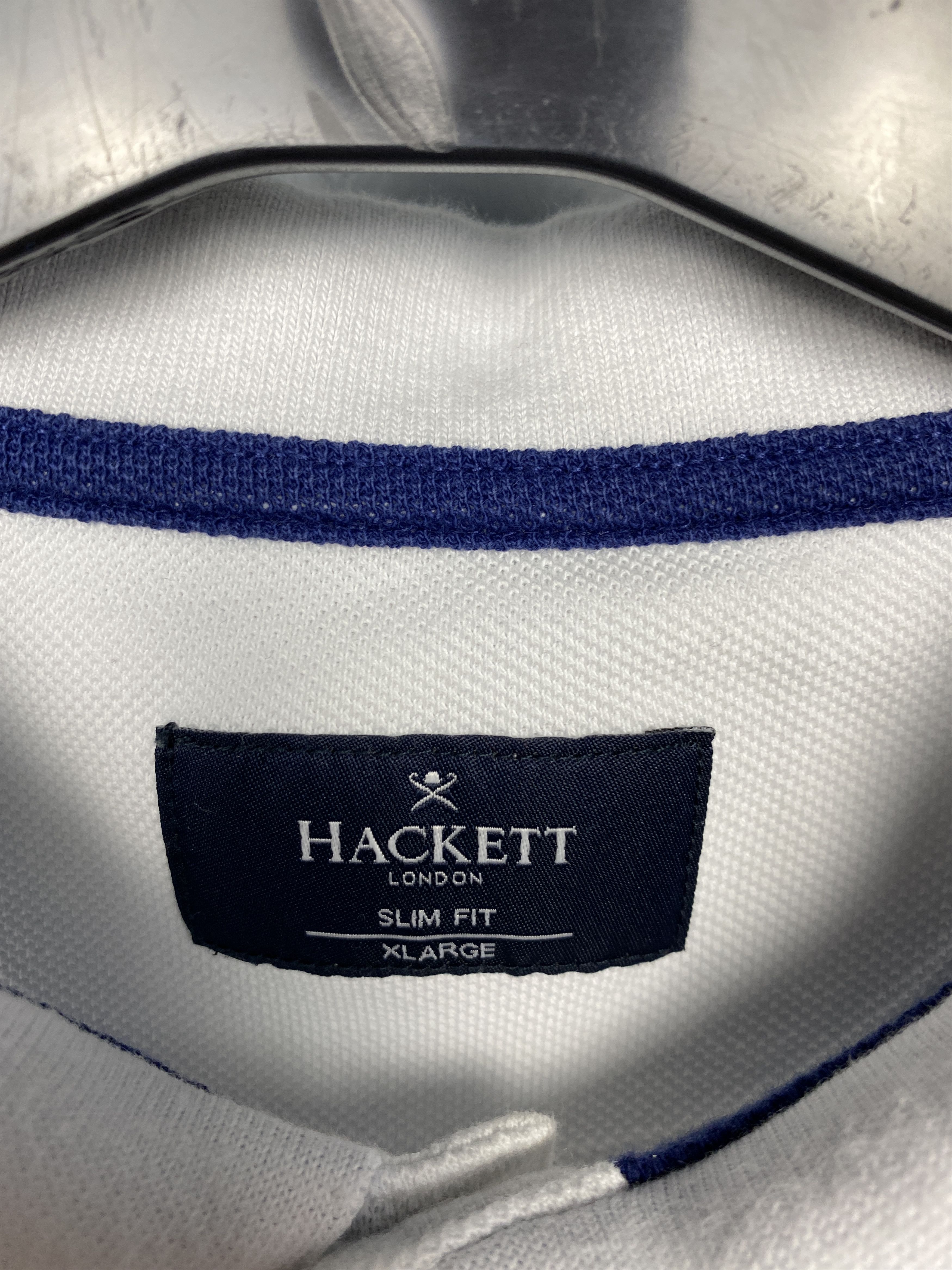 Hackett × Vintage Hackett Vintage Mens Polo Shirt Size US XL / EU 56 / 4 - 4 Thumbnail