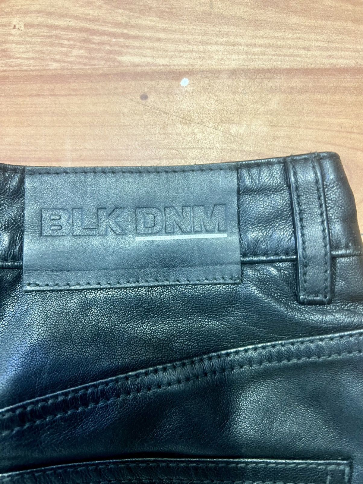 Blk Dnm Blk Dnm leather pant Size US 26 / EU 42 - 9 Thumbnail