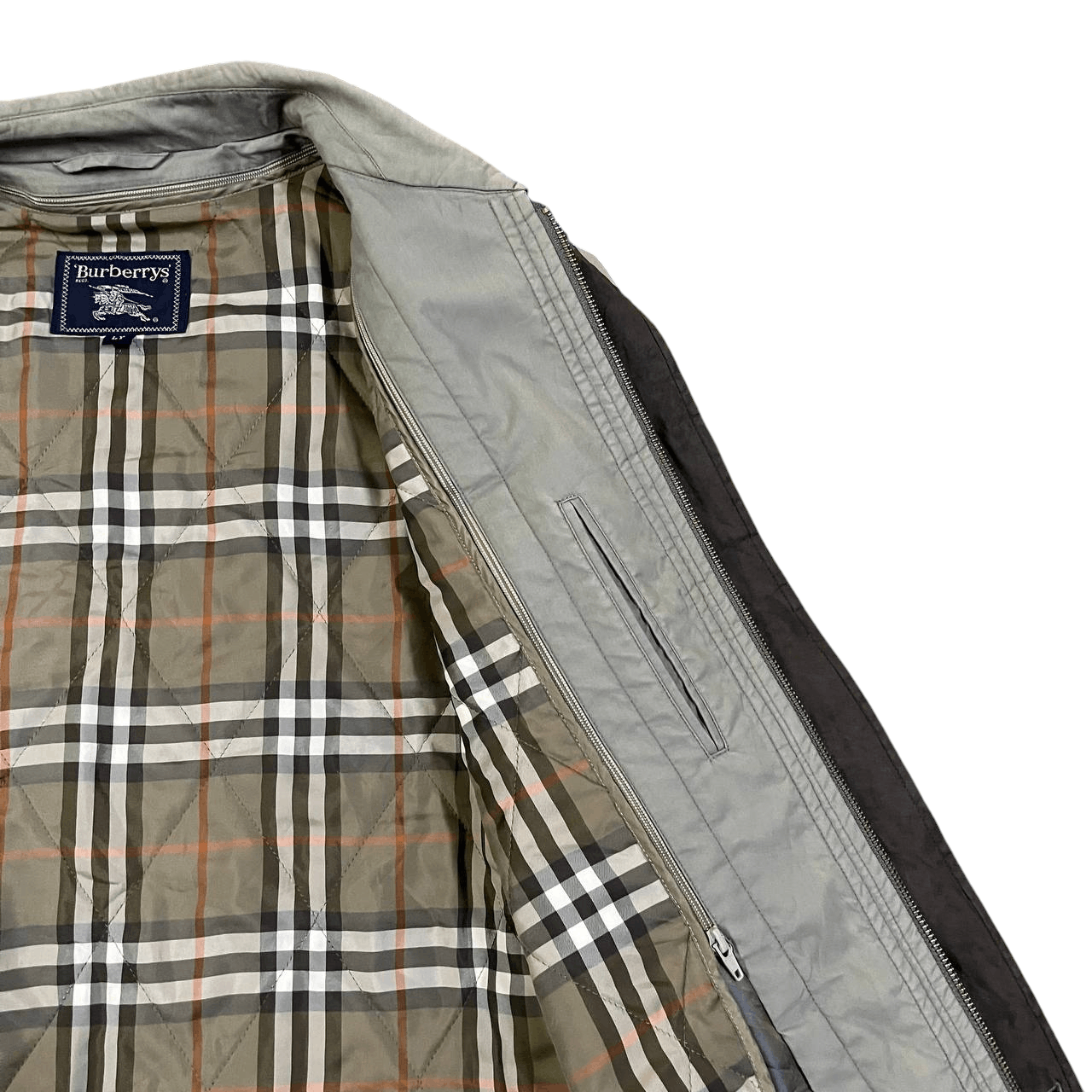 Burberry Vintage Burberry Nova Check Bomber Jacket Size US L / EU 52-54 / 3 - 13 Thumbnail