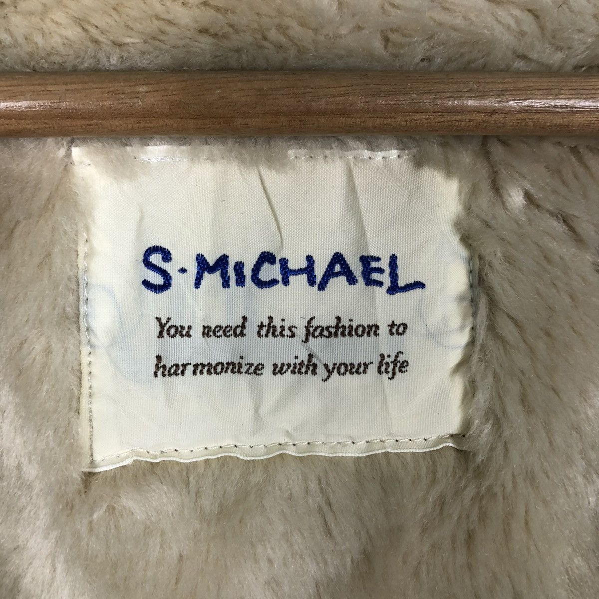 Japanese Brand × Vintage 📌VINTAGE BIKER JACKET S-MICHAEL MINK FUR SHEARLING Size US M / EU 48-50 / 2 - 16 Thumbnail