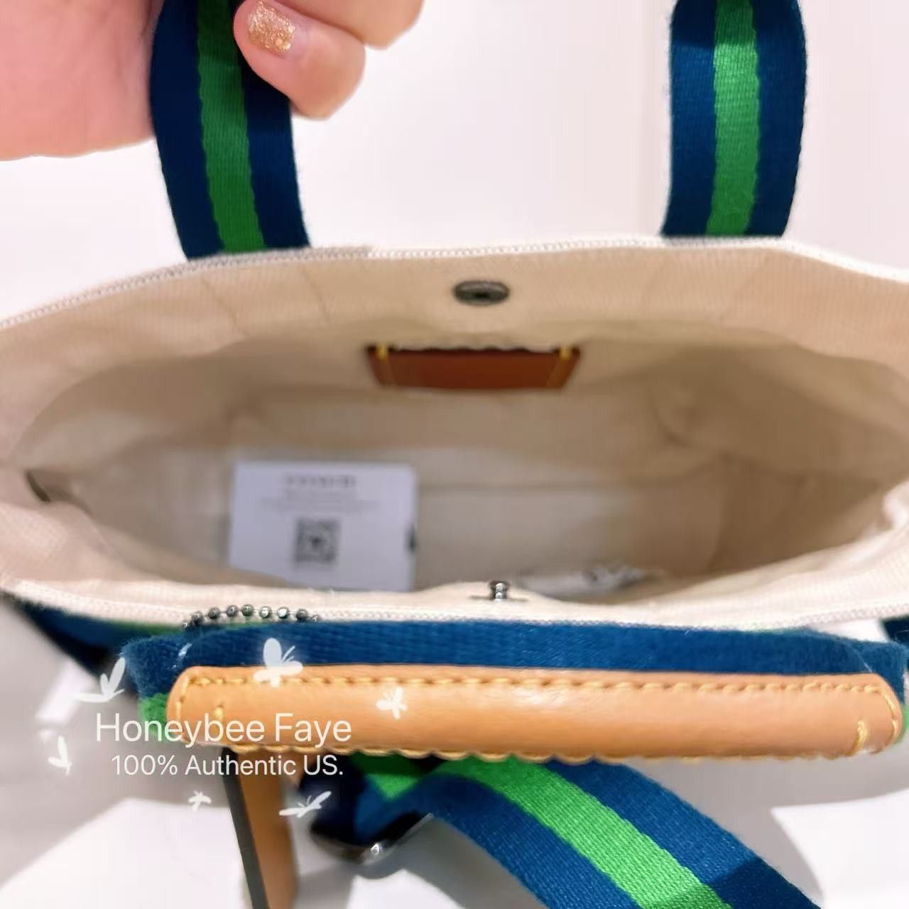 Coach NWT Coach Tote Bag 20 With Coach Graphic CBK29 Size ONE SIZE - 6 Thumbnail