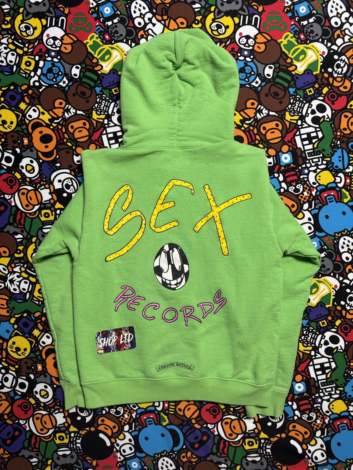Chrome Hearts Chrome Hearts Green Matty Boy Records Pullover Hoodie Size US M / EU 48-50 / 2 - 1 Thumbnail