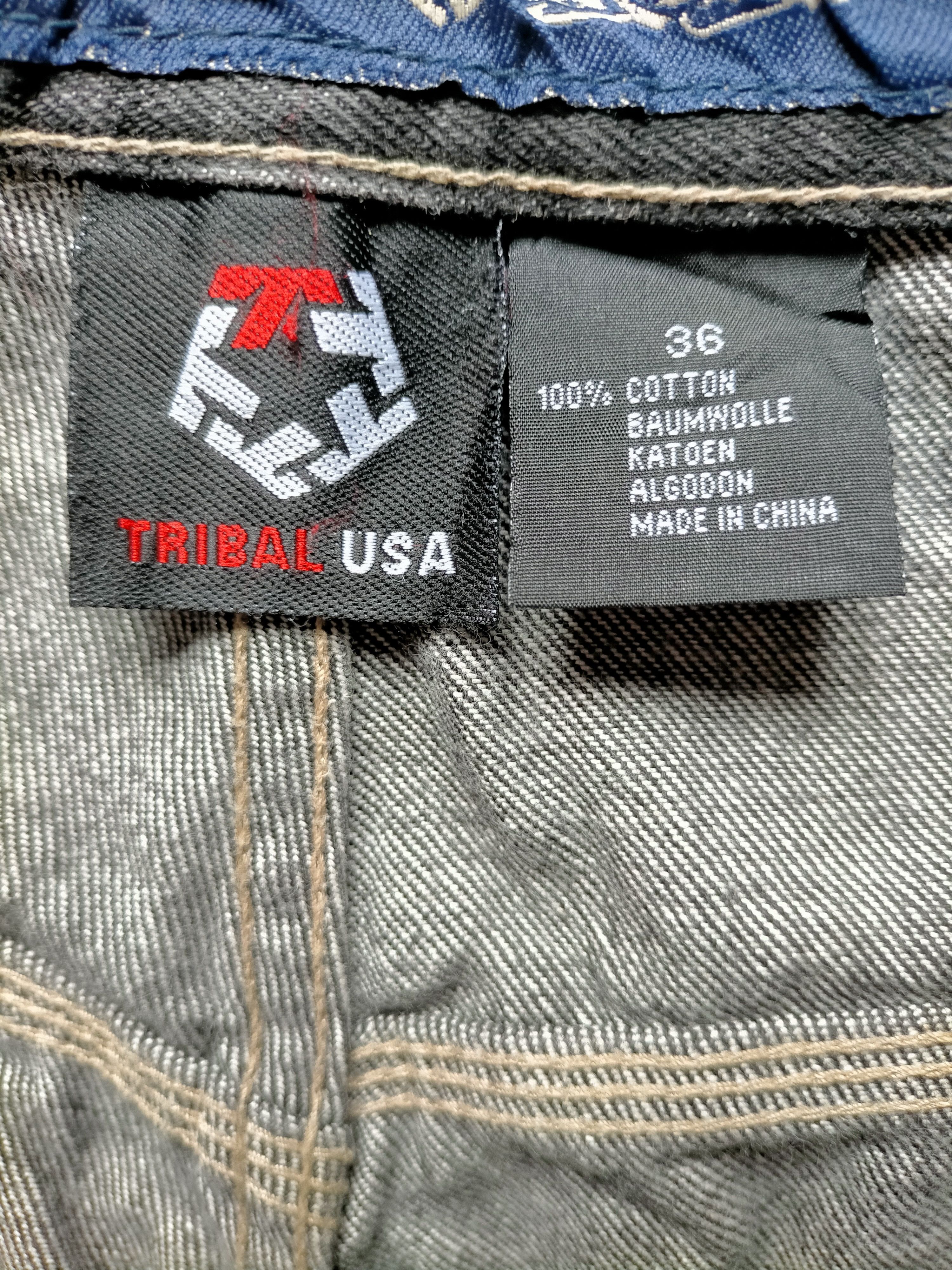 Japanese Brand Vintage Japanese Brand Tribal Baggy Jeans Size US 36 / EU 52 - 19 Thumbnail