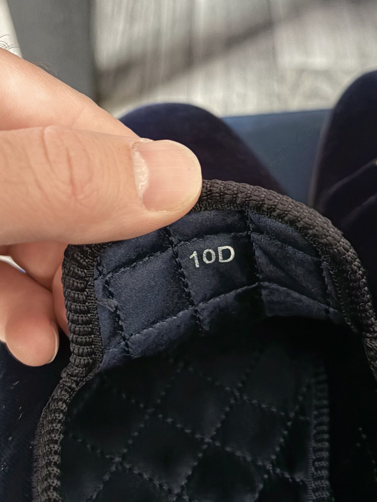 Palace × Polo Ralph Lauren Formal Slipper - Navy Velvet Size US 10 / EU 43 - 7 Thumbnail