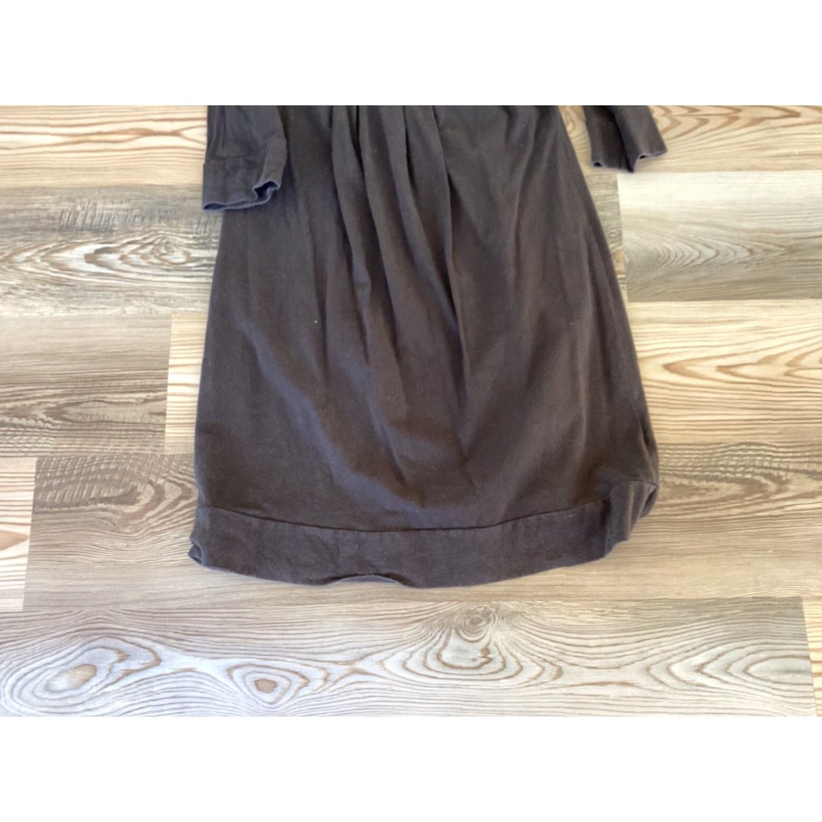 Madison Madison Women's Shift Dress Size L Brown 3/4 Sleeve Casual Knee Length Size L / US 10 / IT 46 - 6 Thumbnail