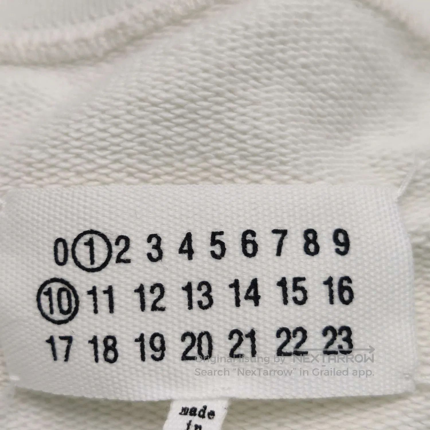 Other Maison Margiela L Gray Ram Logo Sweatshirt. Size US S / EU 44-46 / 1 - 3 Thumbnail