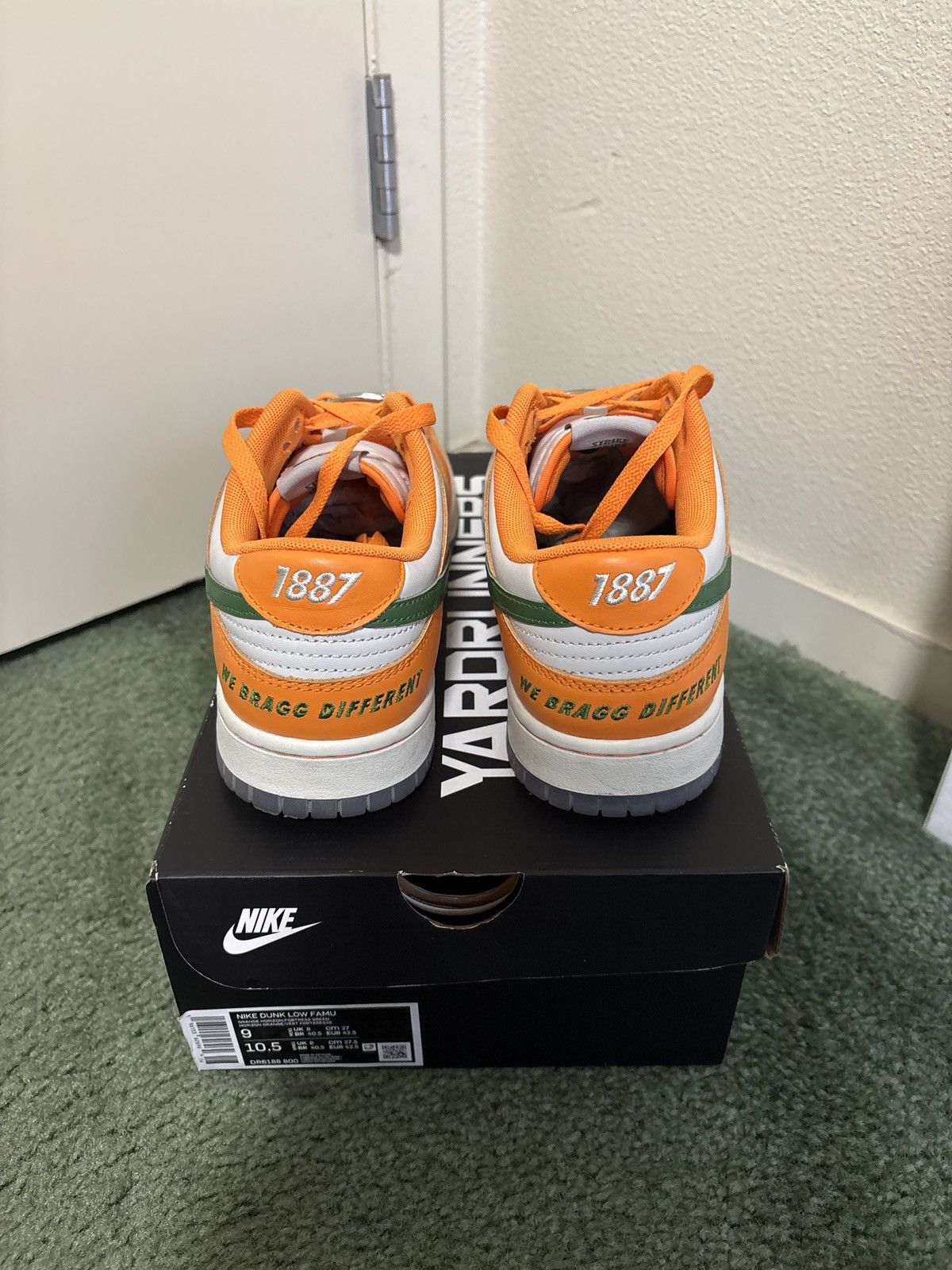 Nike Nike Dunk Low x Florida A&M University Rattlers Size 9 Size US 9 / EU 42 - 5 Thumbnail