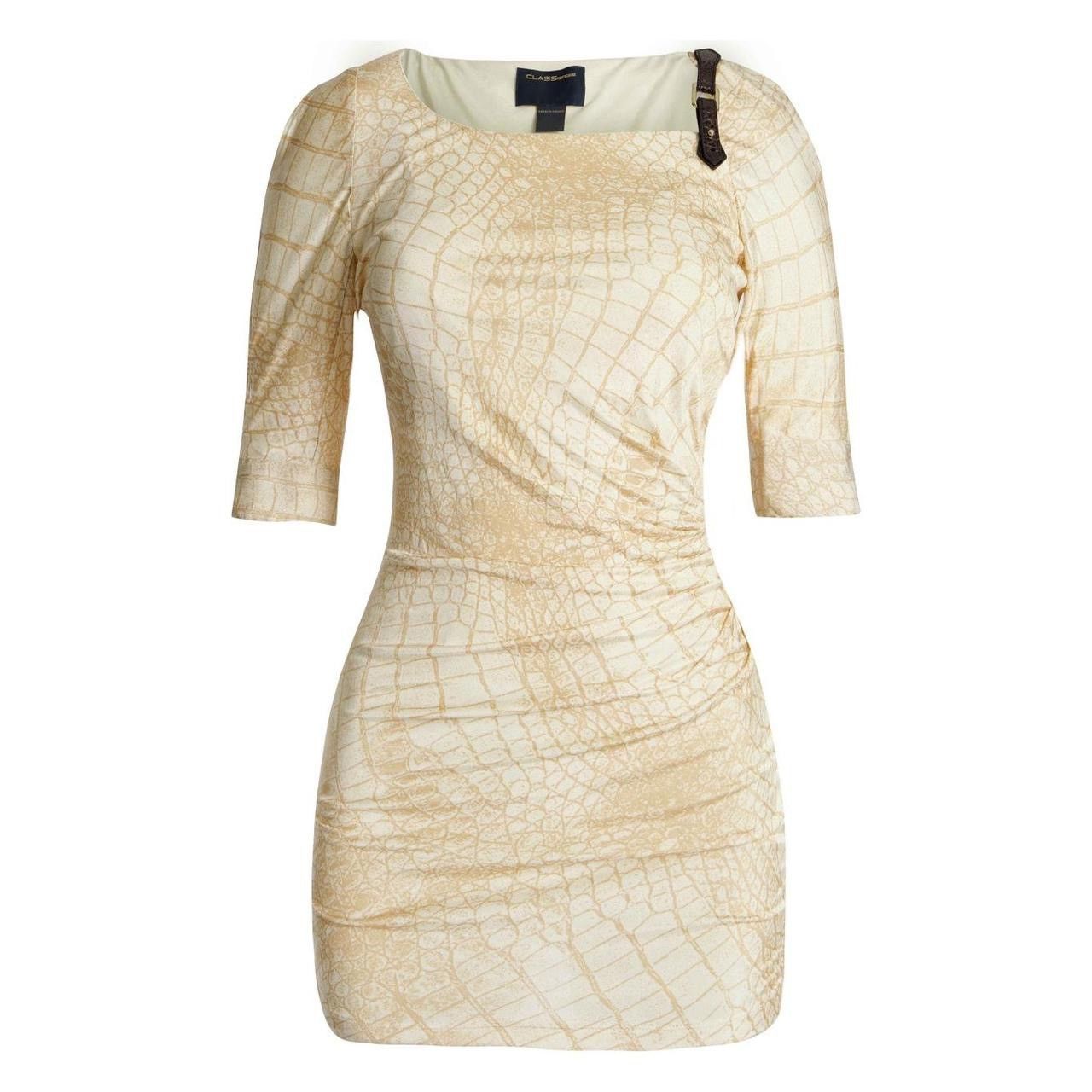 Cavalli Class CROCO PRINT DRESS Size M / US 6-8 / IT 42-44 - 1 Thumbnail