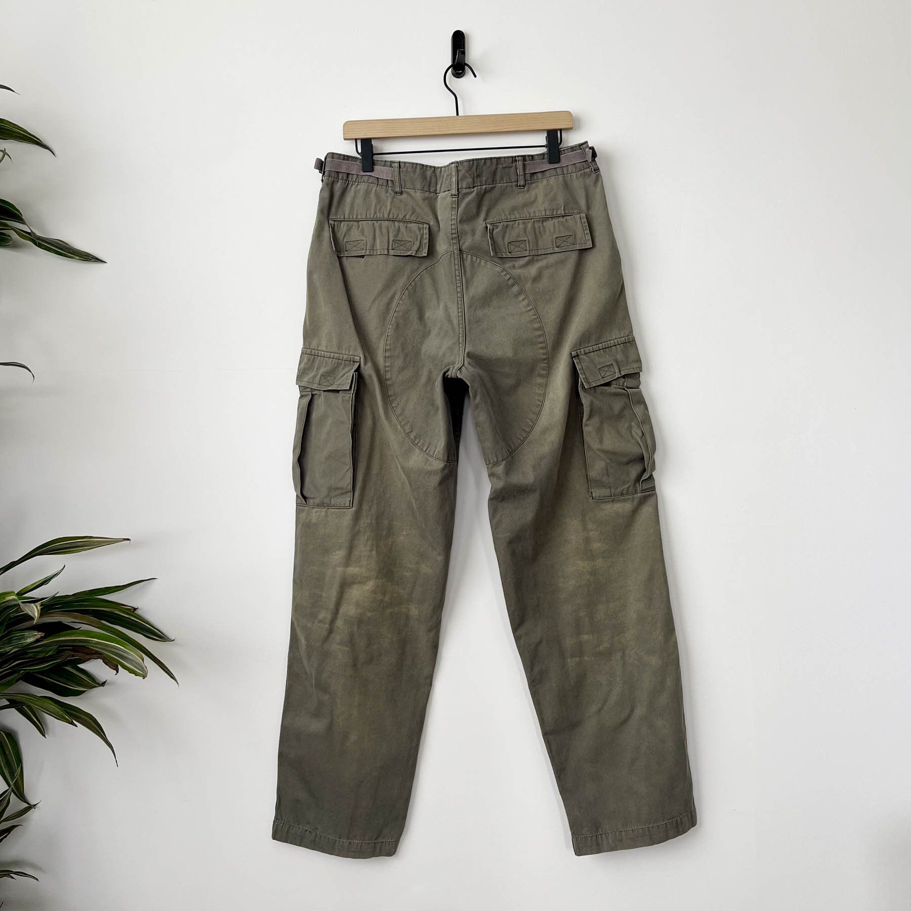 Vintage VTG Unisex Distressed Sun Faded Military Pants Made Turkey Size US 34 / EU 50 - 7 Thumbnail