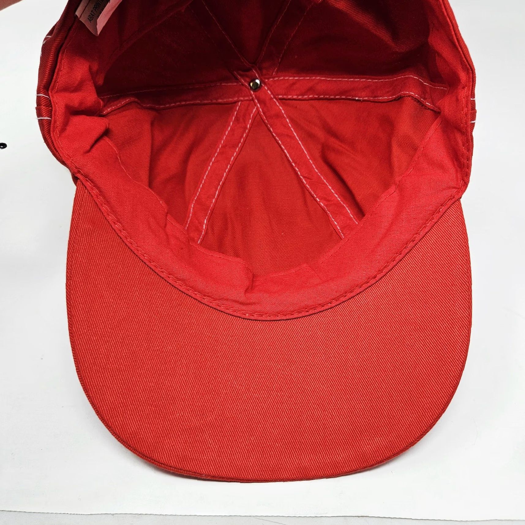 Vintage VINTAGE Marithe Francois Girbaud Hat Cap Baseball Fitted One Size Red Mens 90s Size ONE SIZE - 6 Thumbnail