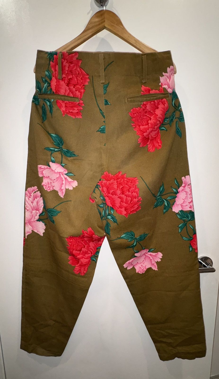 Yohji Yamamoto Deadstock -Archival Yohji Yamamoto 1996 SS Peony Chinos Size US 32 / EU 48 - 10 Thumbnail