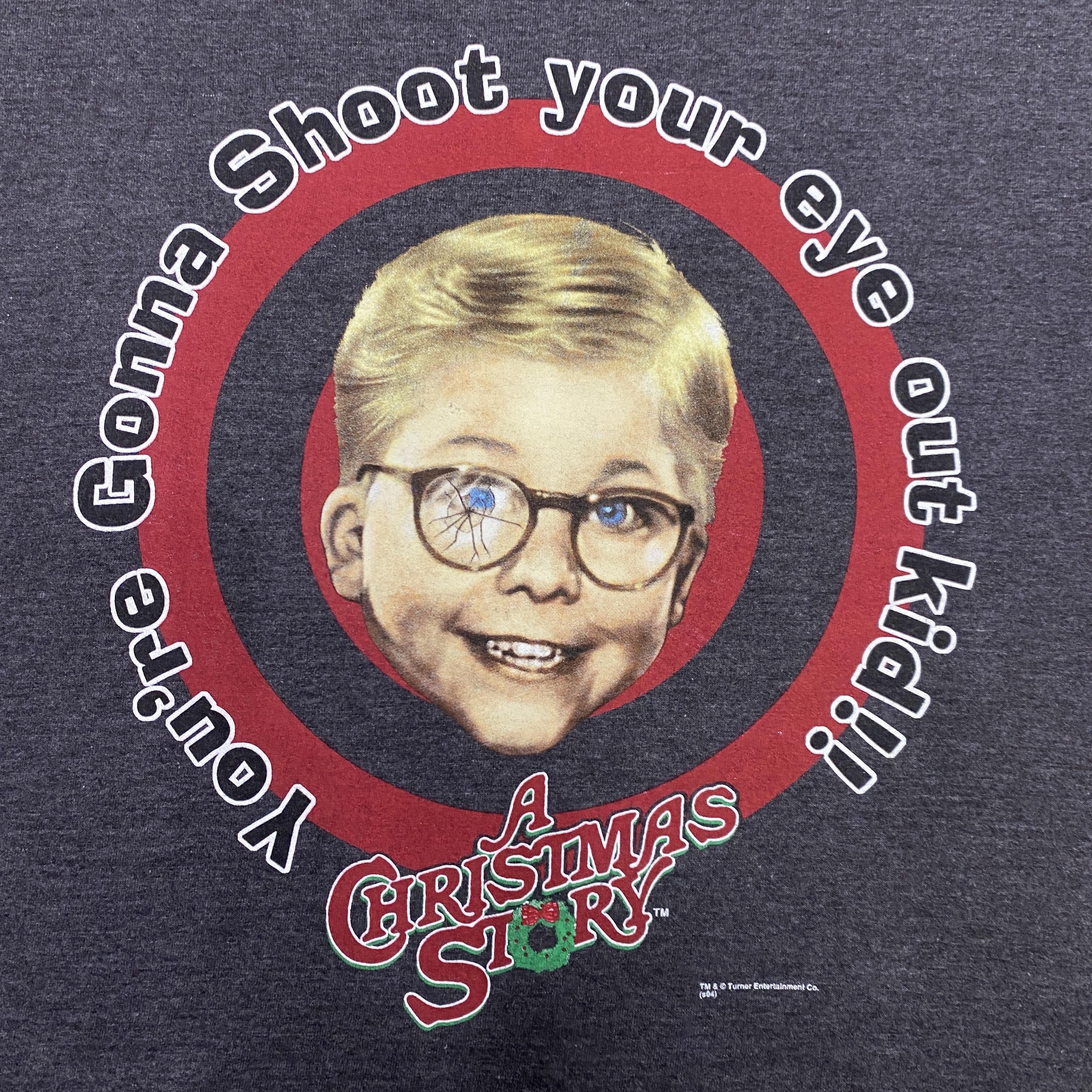 Vintage Vintage You're Gonna Shoot Your Eye Out Kid Tshirt - J089 Size US M / EU 48-50 / 2 - 4 Thumbnail