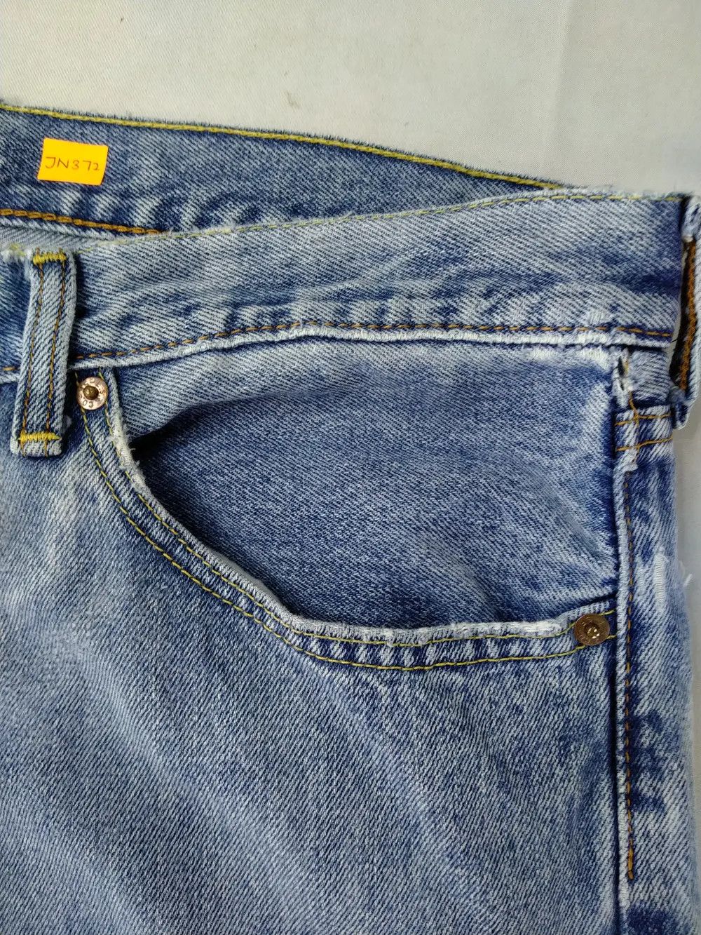 Levi's Blue Wash Levi's 505 Denim 34x29 -JN372 Size US 34 / EU 50 - 12 Thumbnail