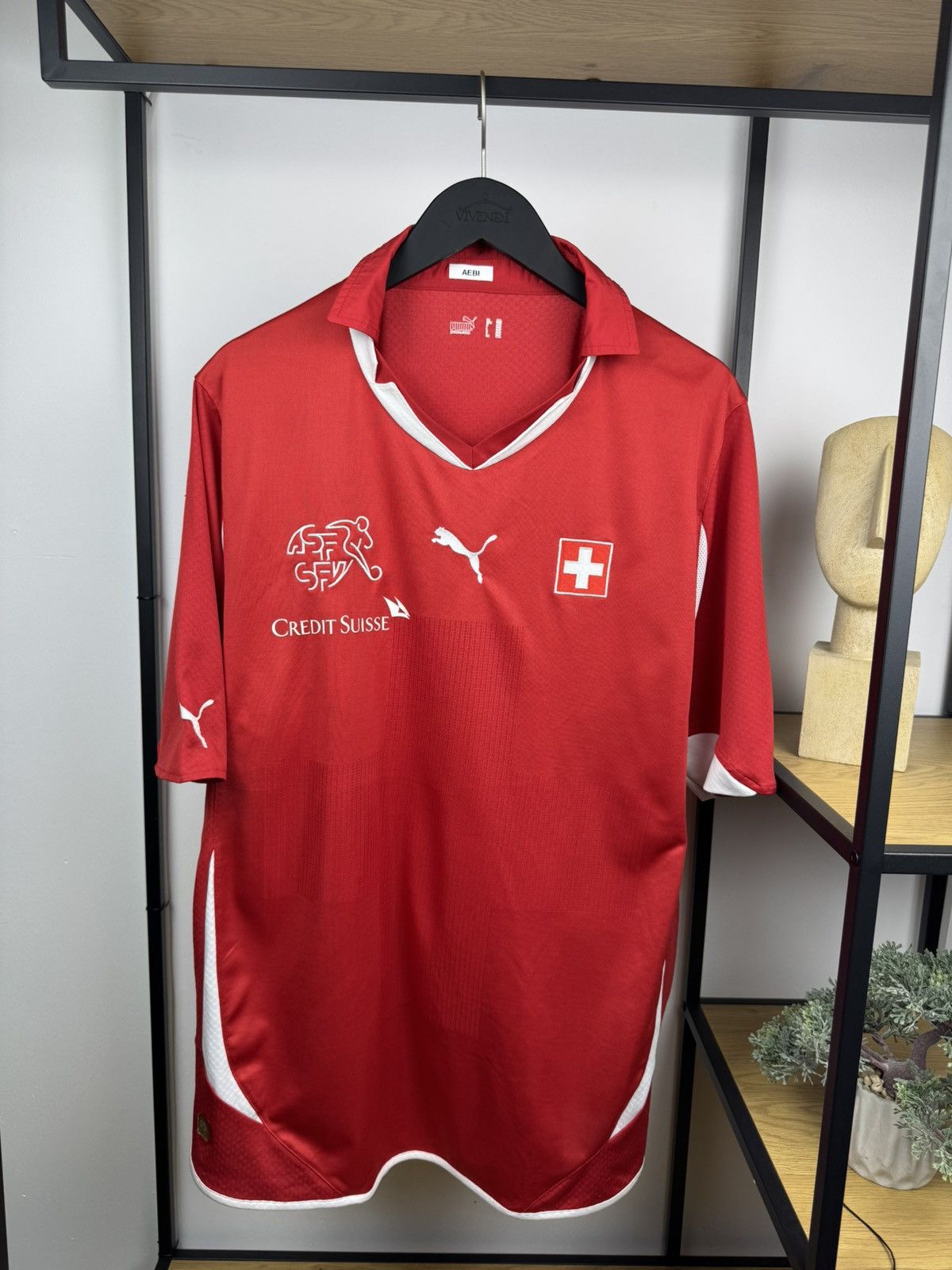 Puma × Vintage Puma Switzerland 2010/2011 home football soccer jersey Size US XXL / EU 58 / 5 - 1 Thumbnail