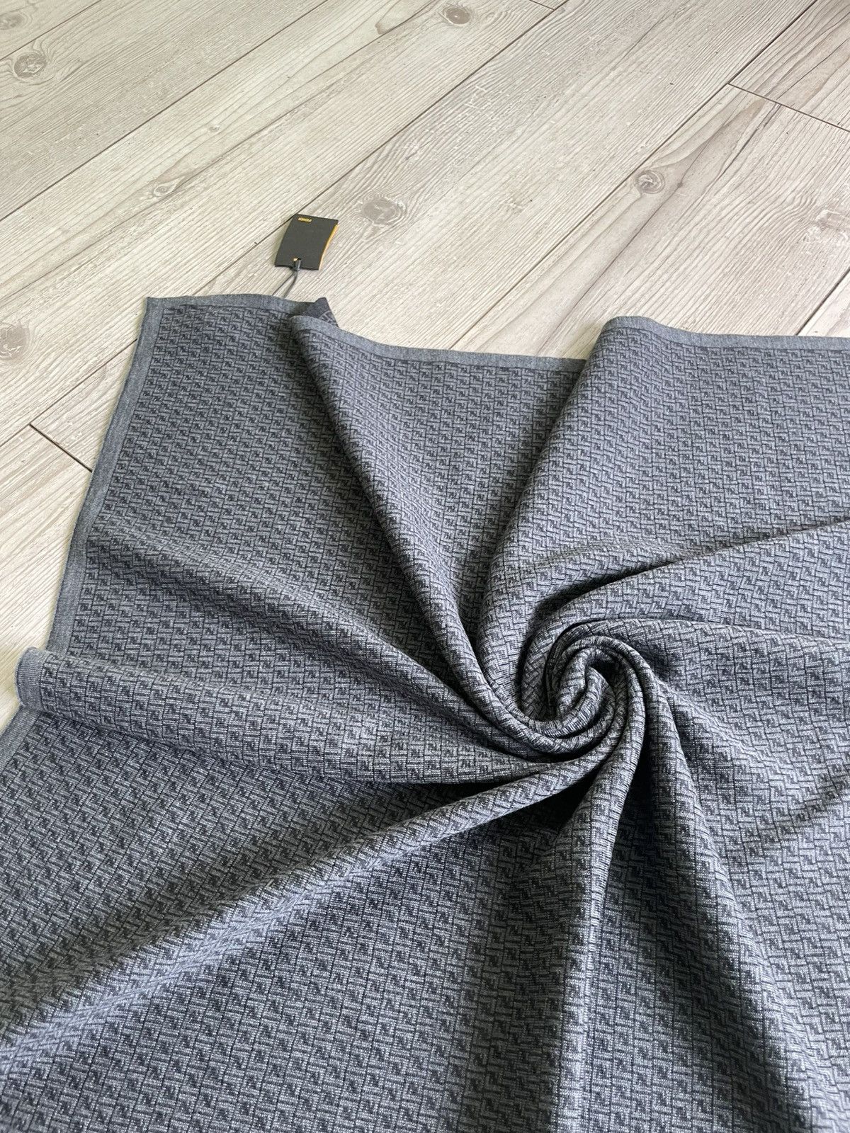 Fendi Fendi Monogram Wool Scarf Size ONE SIZE - 7 Thumbnail