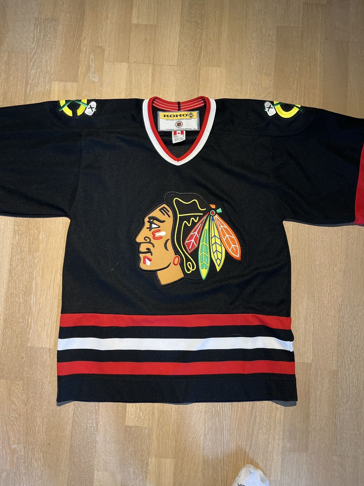 Koho Chicago Blackhawks Koho Vintage Jersey Size US L / EU 52-54 / 3 - 1 Thumbnail