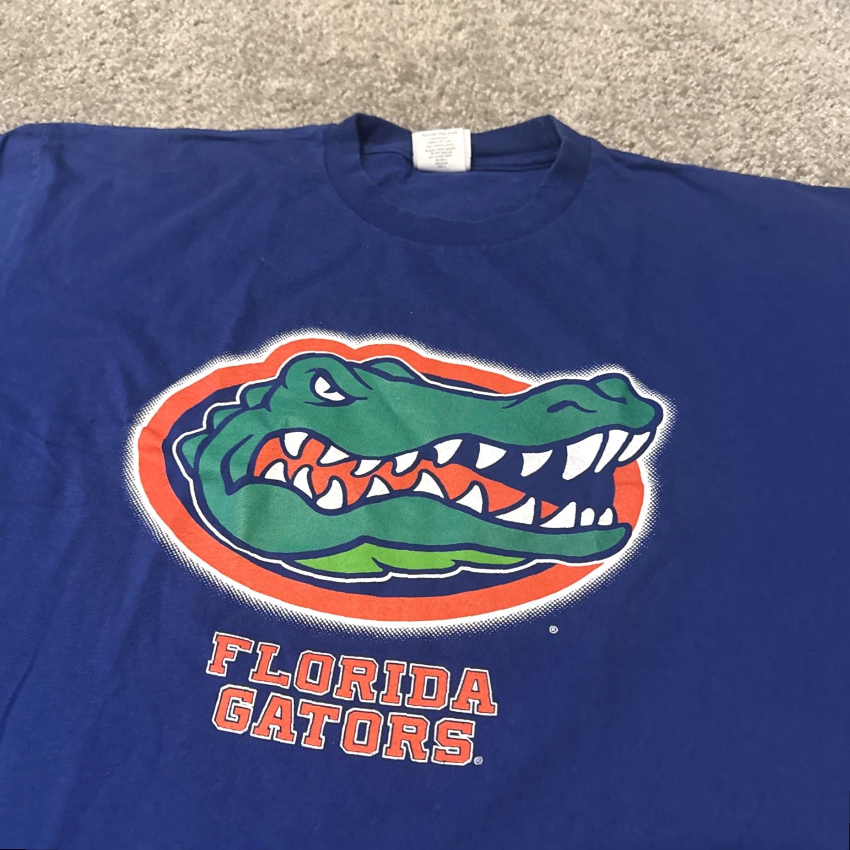 Champion VINTAGE University of Florida Gators Champion NCAA T-Shirt 2XL Blue Men 90s Cotton Shirt Size US XXL / EU 58 / 5 - 3 Thumbnail