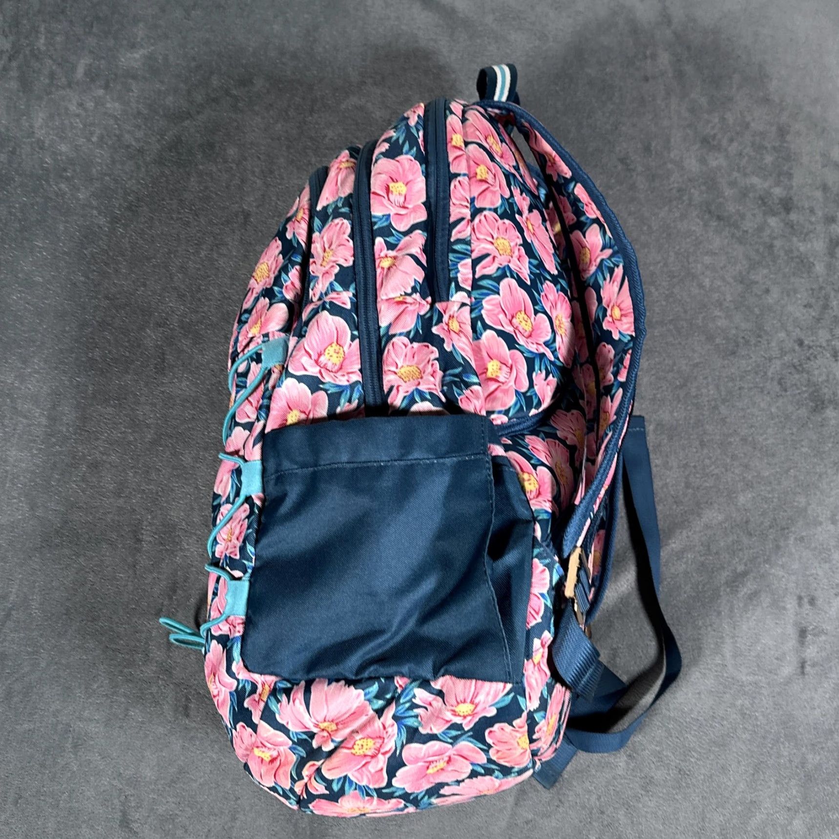 Vintage Simply Southern Backpack Floral School Travel Bookbag Collection Carry On PNKBLM Size ONE SIZE - 4 Thumbnail