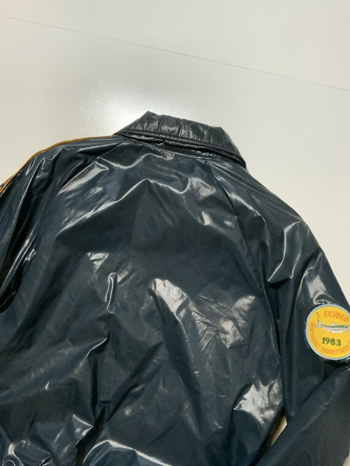 Vintage Vintage 80s Fenwick Borden Fishing Team Member Patch Jacket Size US L / EU 52-54 / 3 - 8 Thumbnail