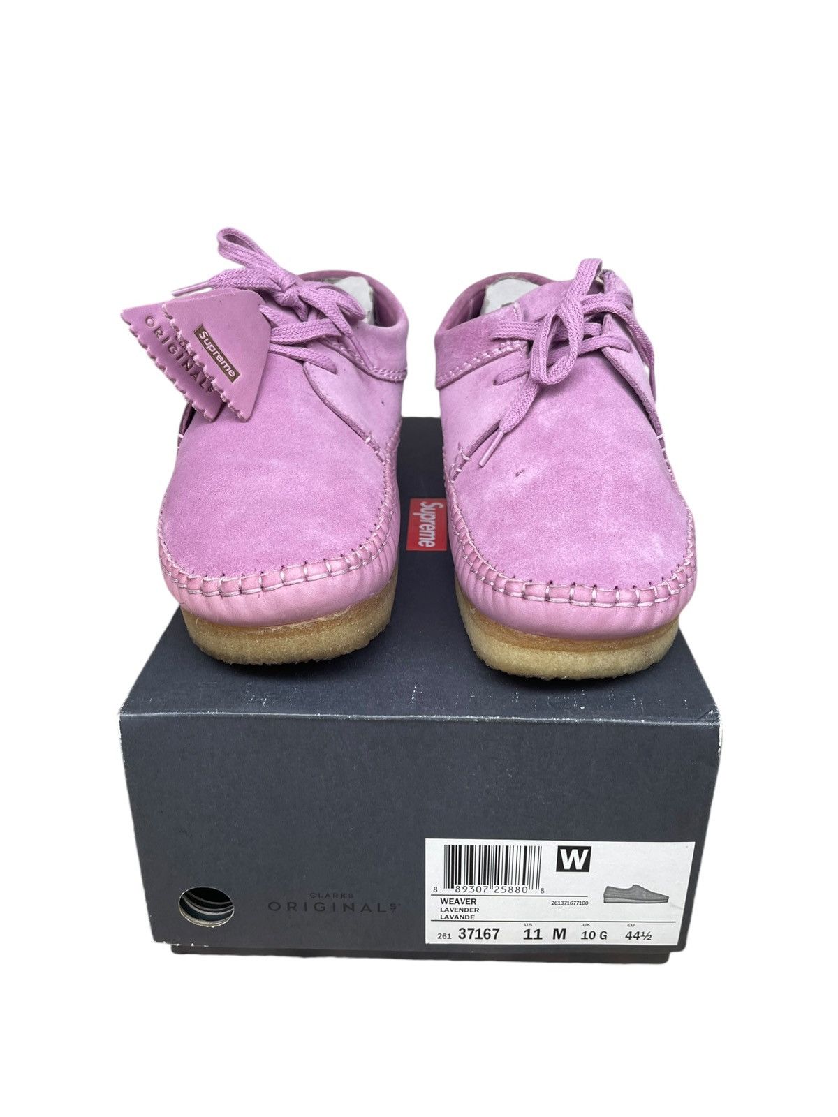 Clarks × Supreme Clark’s supreme lavender shoes Size US 11 / EU 44 - 3 Thumbnail