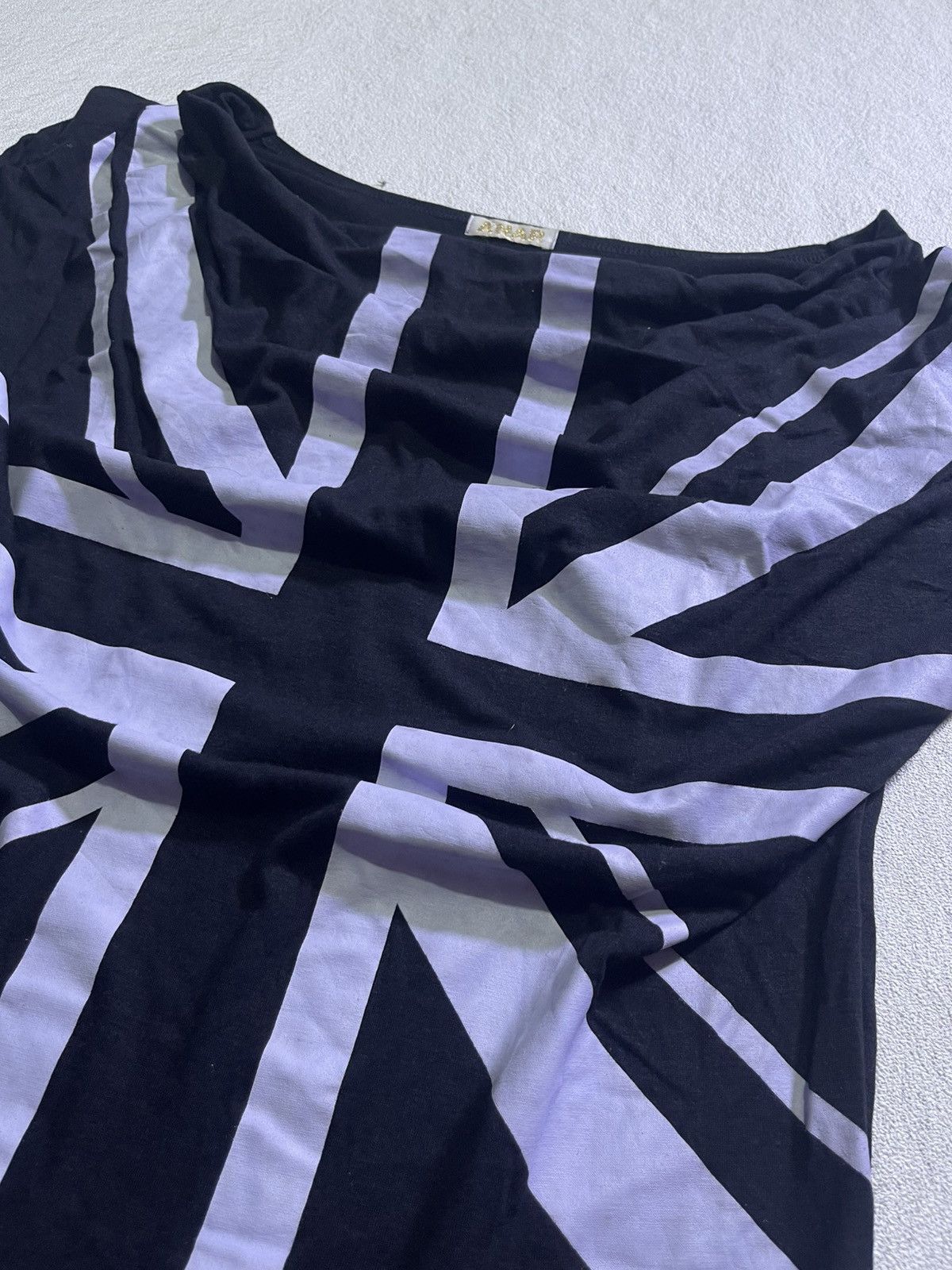 Hysteric Glamour Y2K ANAP IFSIXWASNINE PRINT FLAG STYLE TSHIRT Size M / US 6-8 / IT 42-44 - 4 Thumbnail